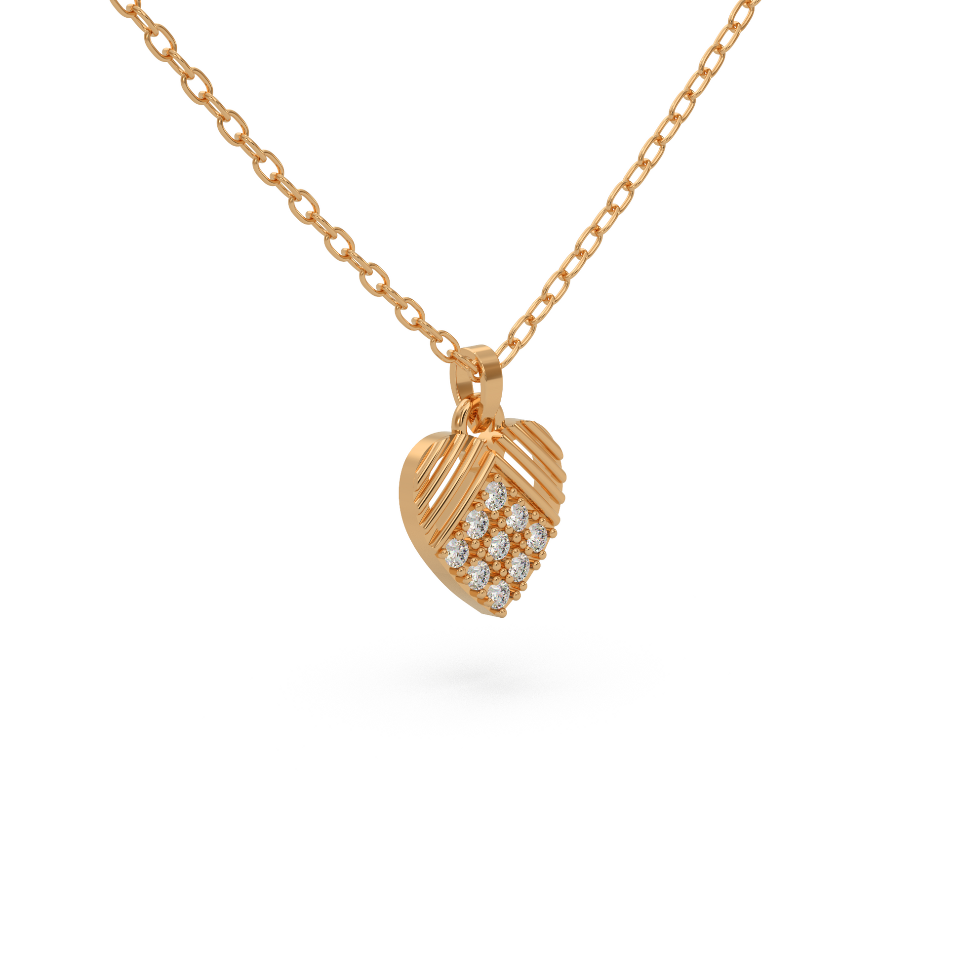 14 Kt Yellow Gold Diamond Charms & Pendants