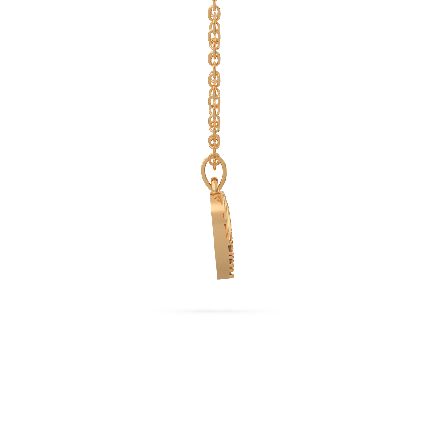 Couple’s Heart Diamond Pendant