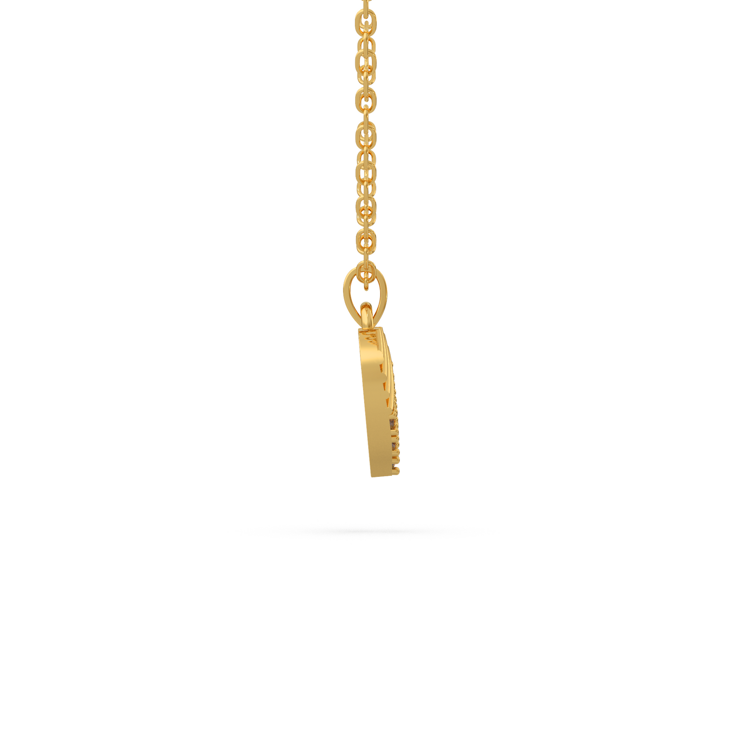 Couple’s Heart Diamond Pendant