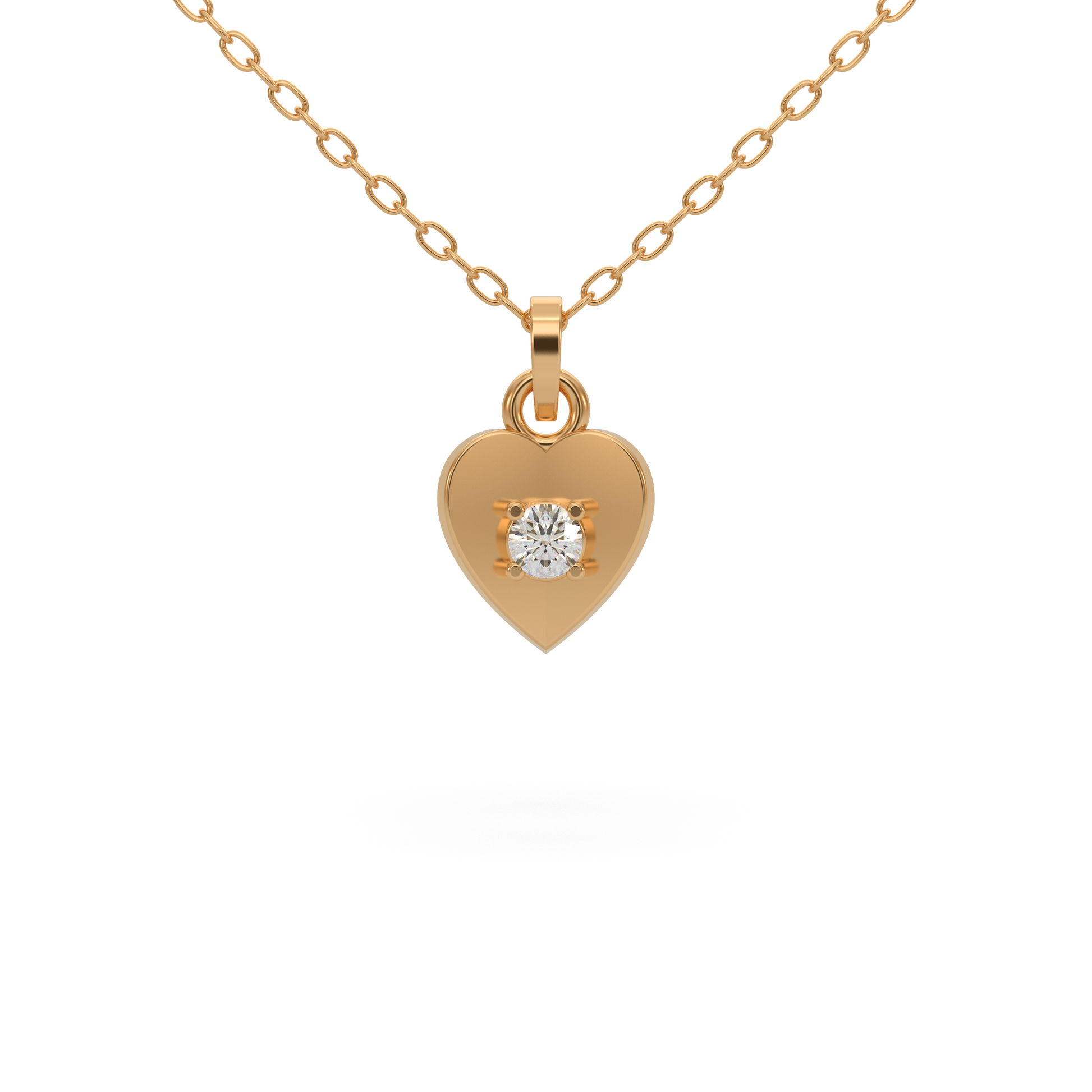 14 Kt Yellow Gold Diamond Charms & Pendants
