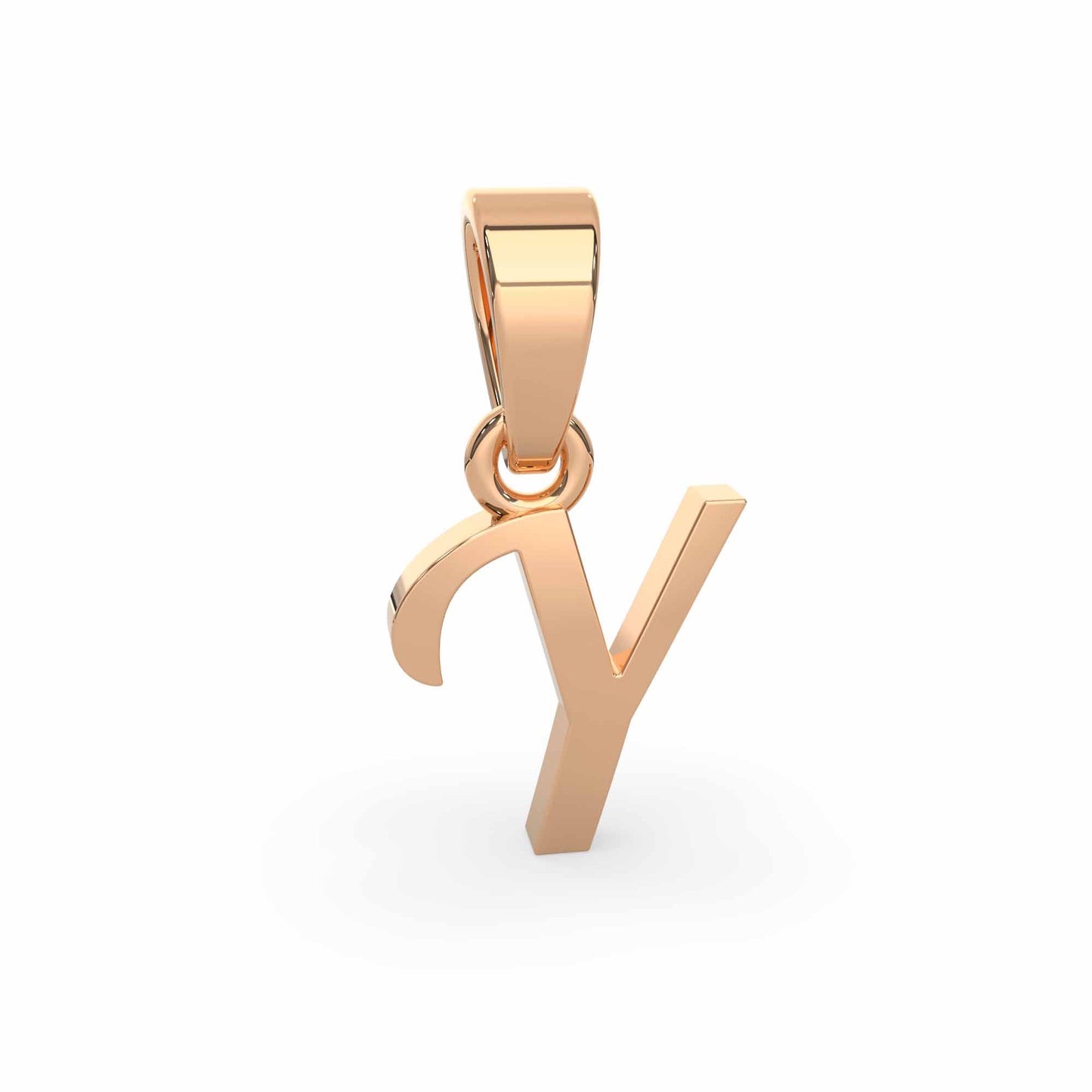 Alphabet Y Gold Charm