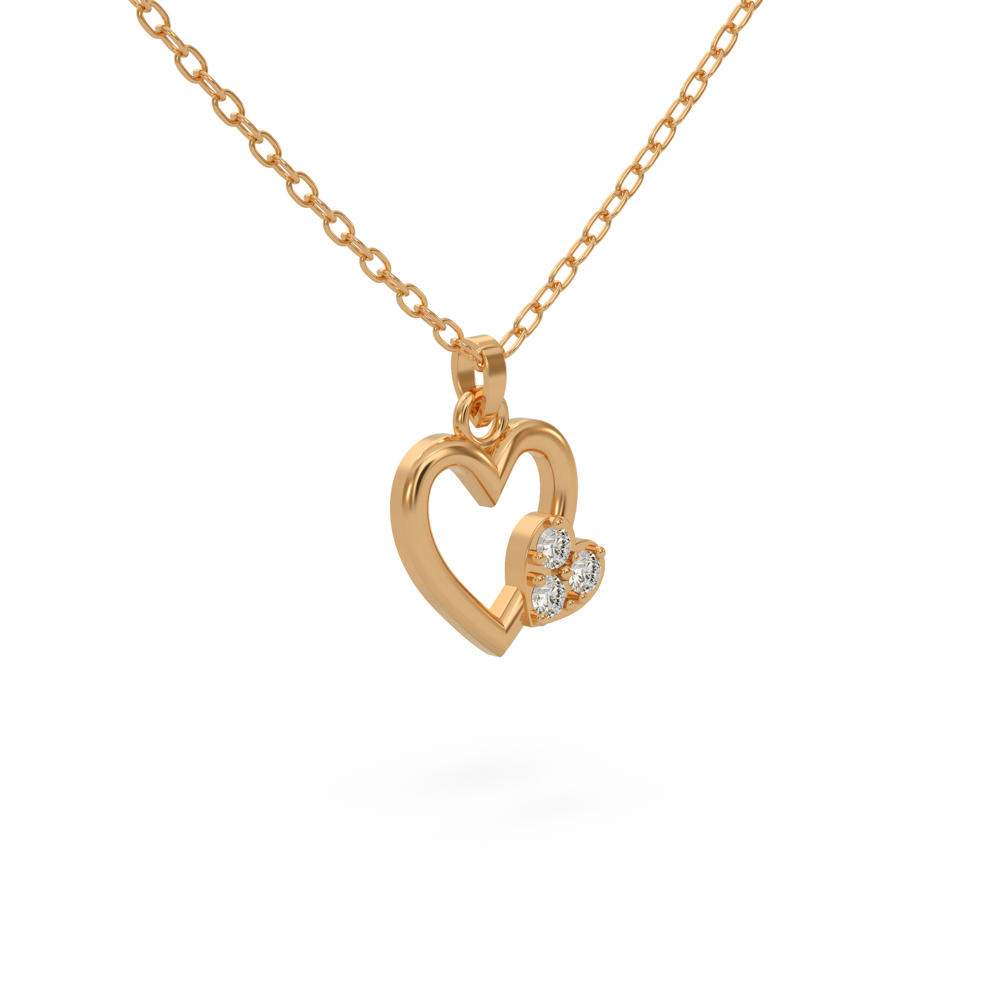 14 Kt Yellow Gold Diamond Charms & Pendants