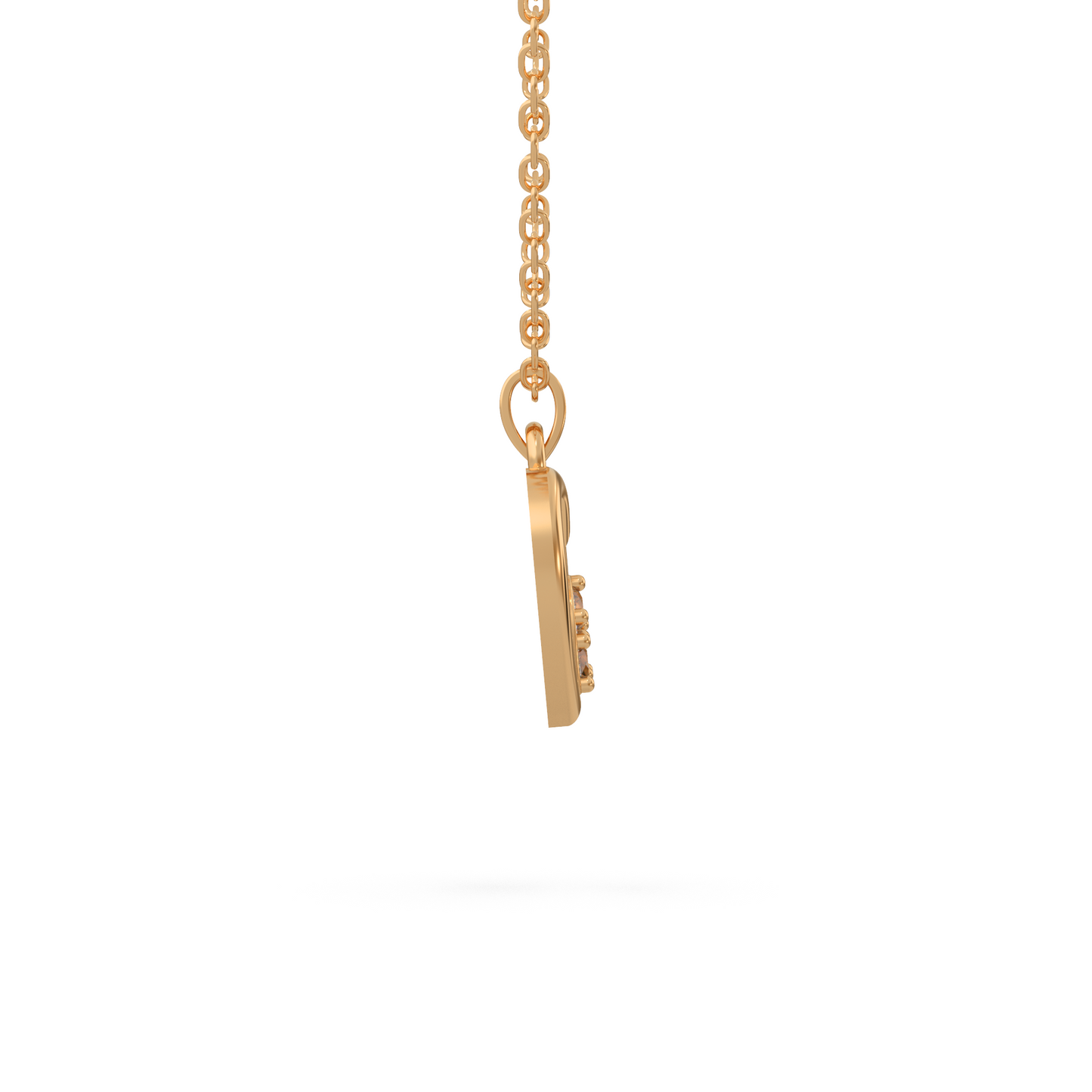 Flawless Heart Diamond Pendant