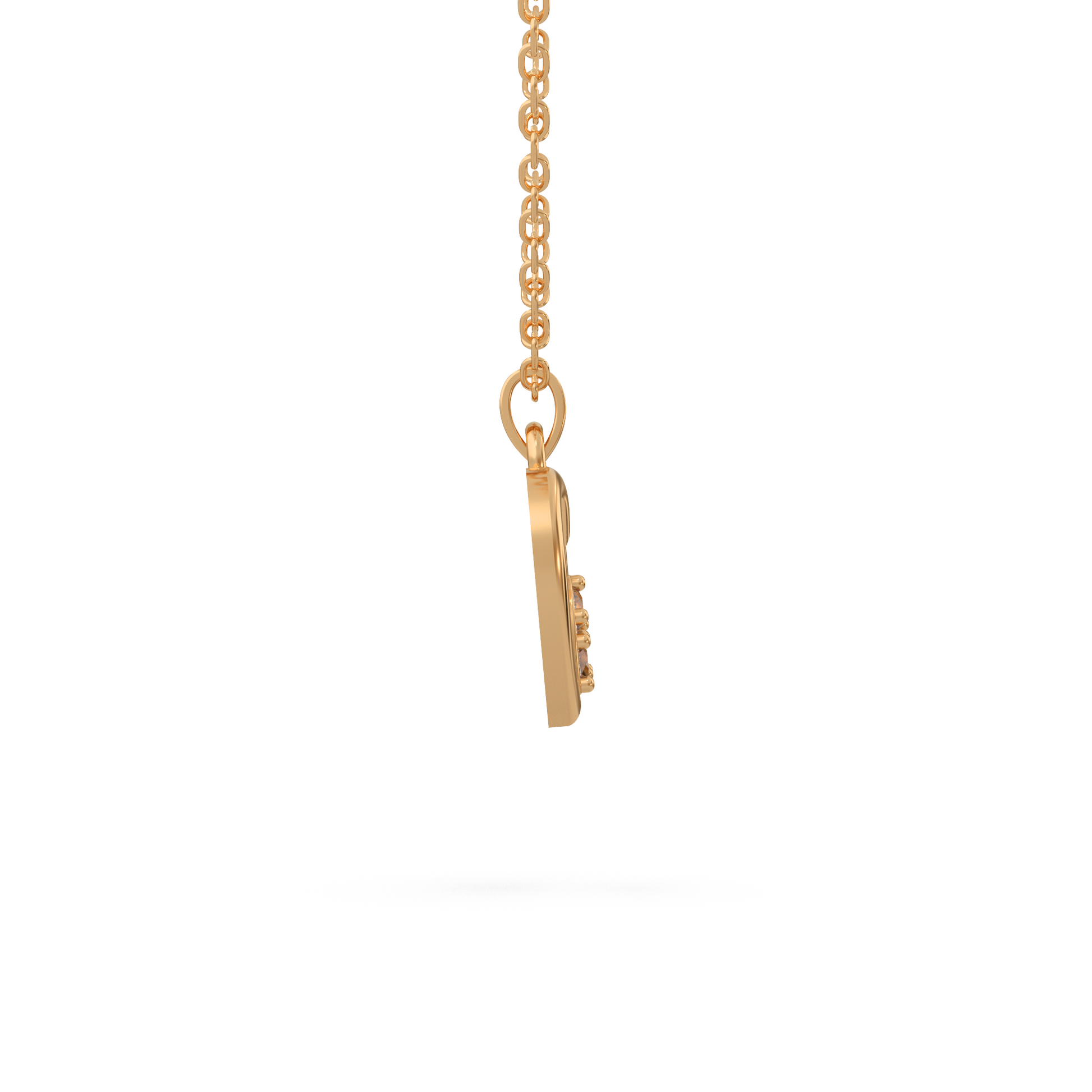 14 Kt Yellow Gold Diamond Charms & Pendants