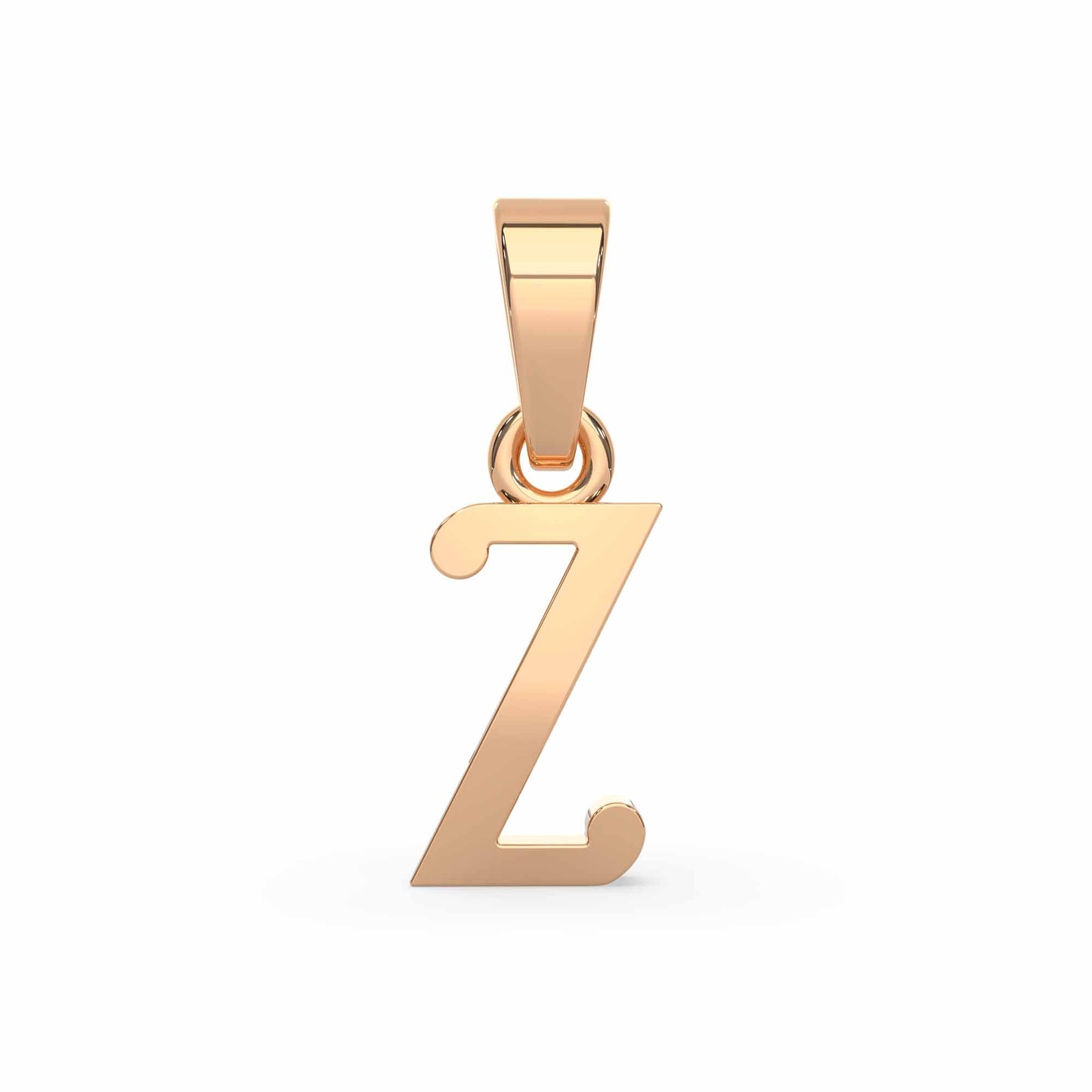 Alphabet Z Gold Charm