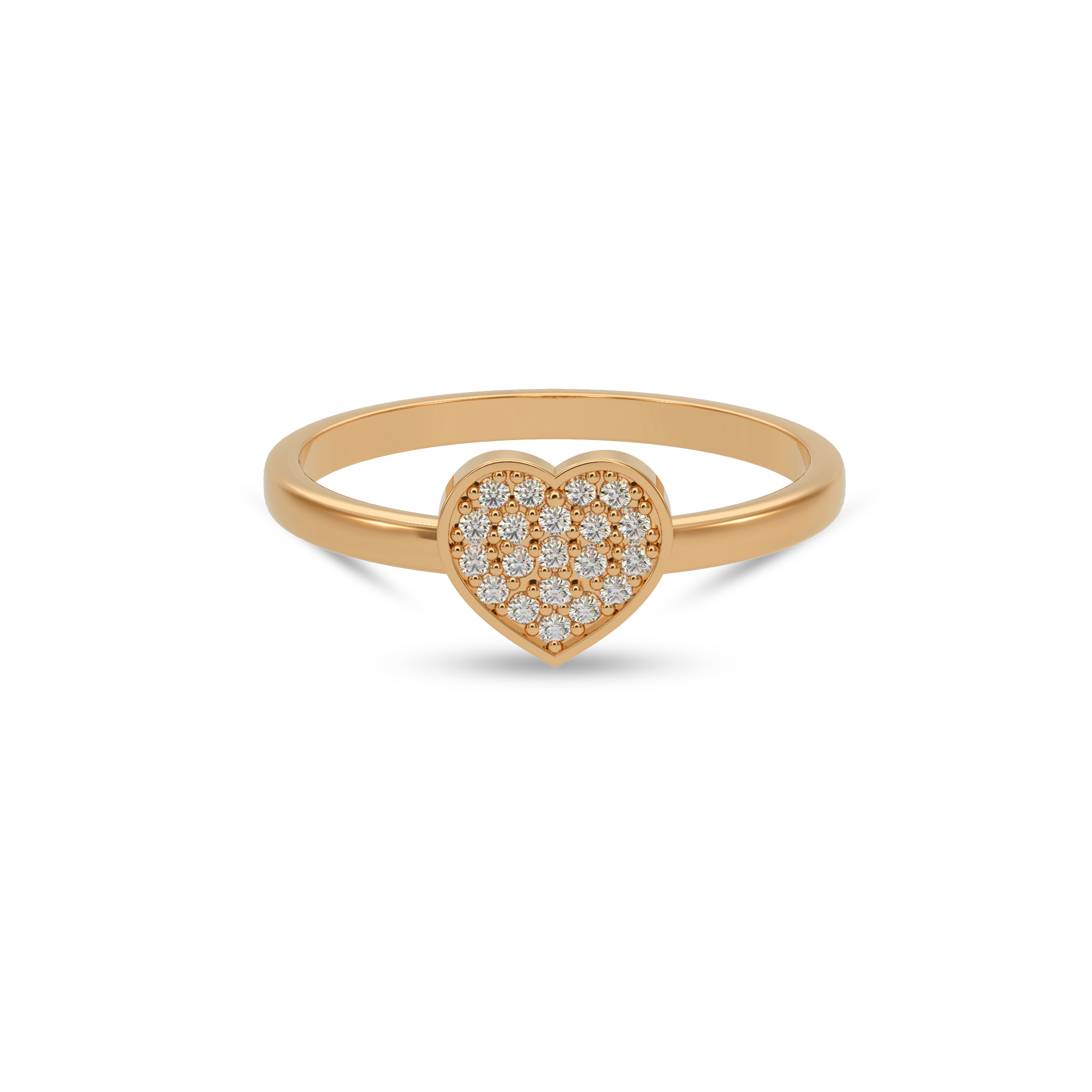 Valentine’s Heart Diamond Ring