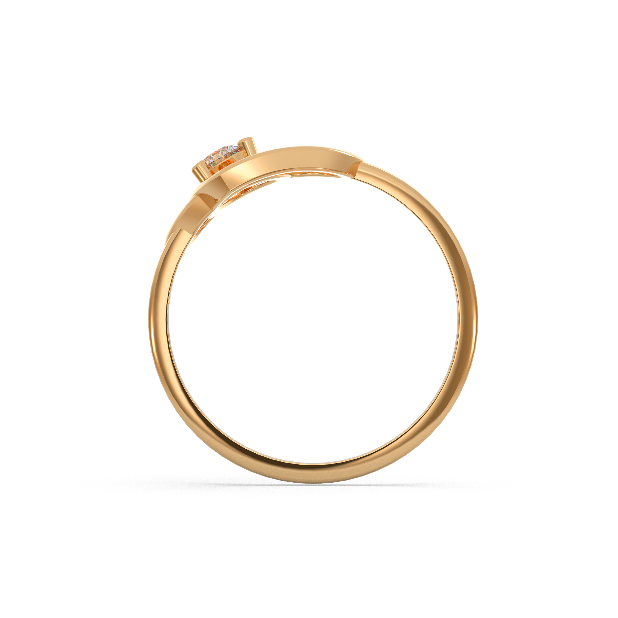 Classic Heart Diamond Ring