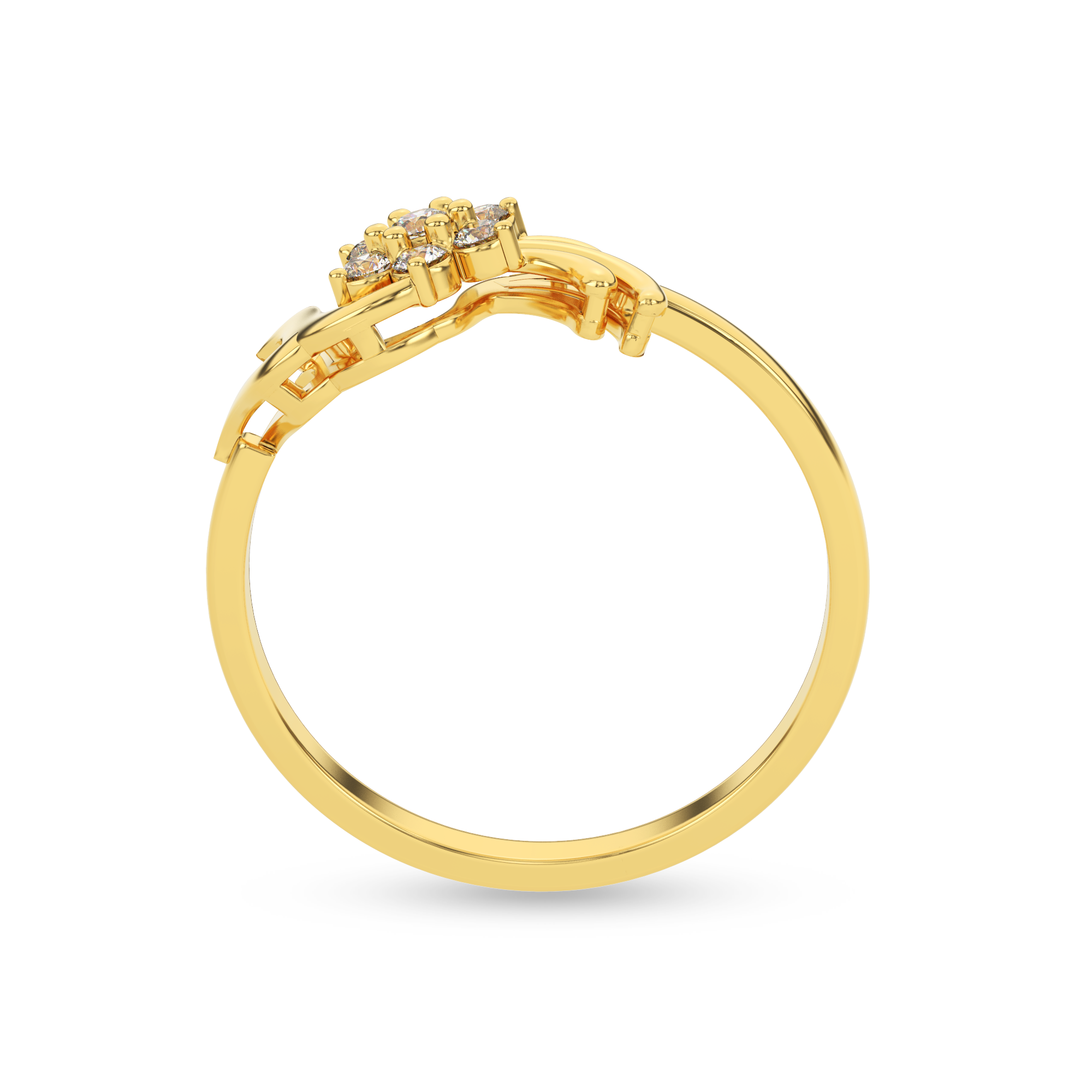 Whispering Love Diamond Ring