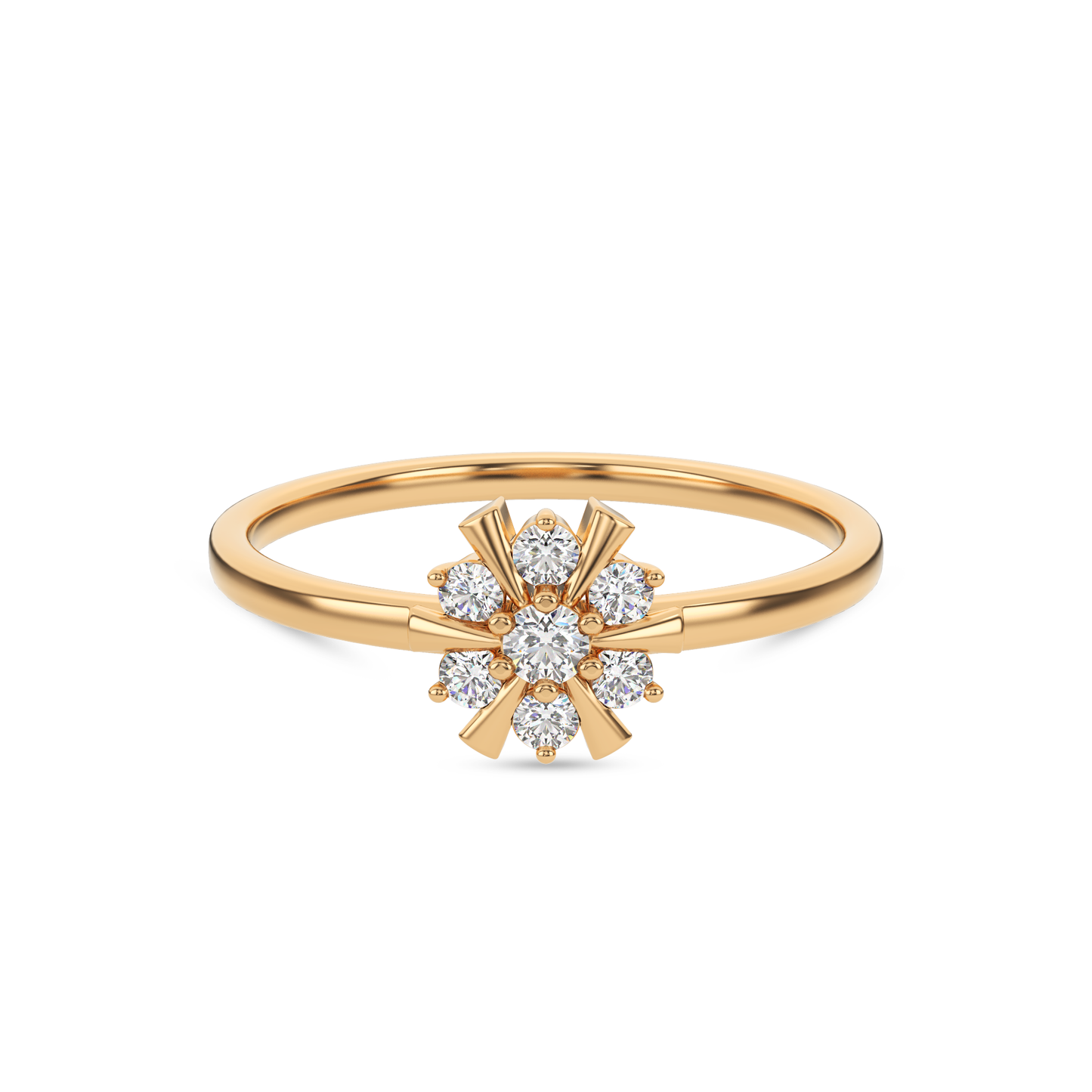 Elegant Embrace Diamond Ring