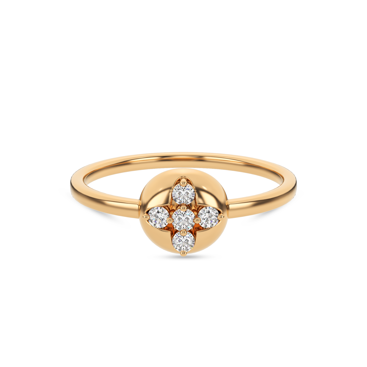 Radiant Romance Diamond Ring