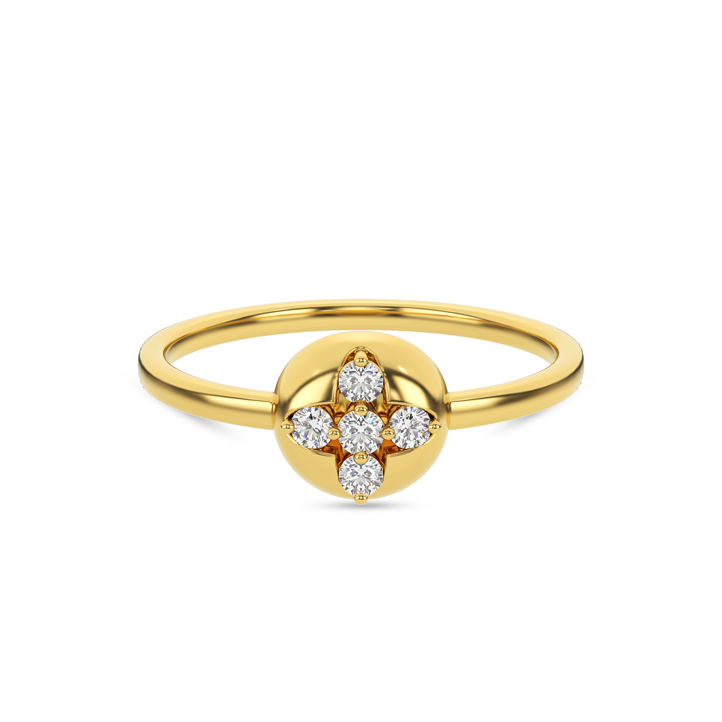 Radiant Romance Diamond Ring