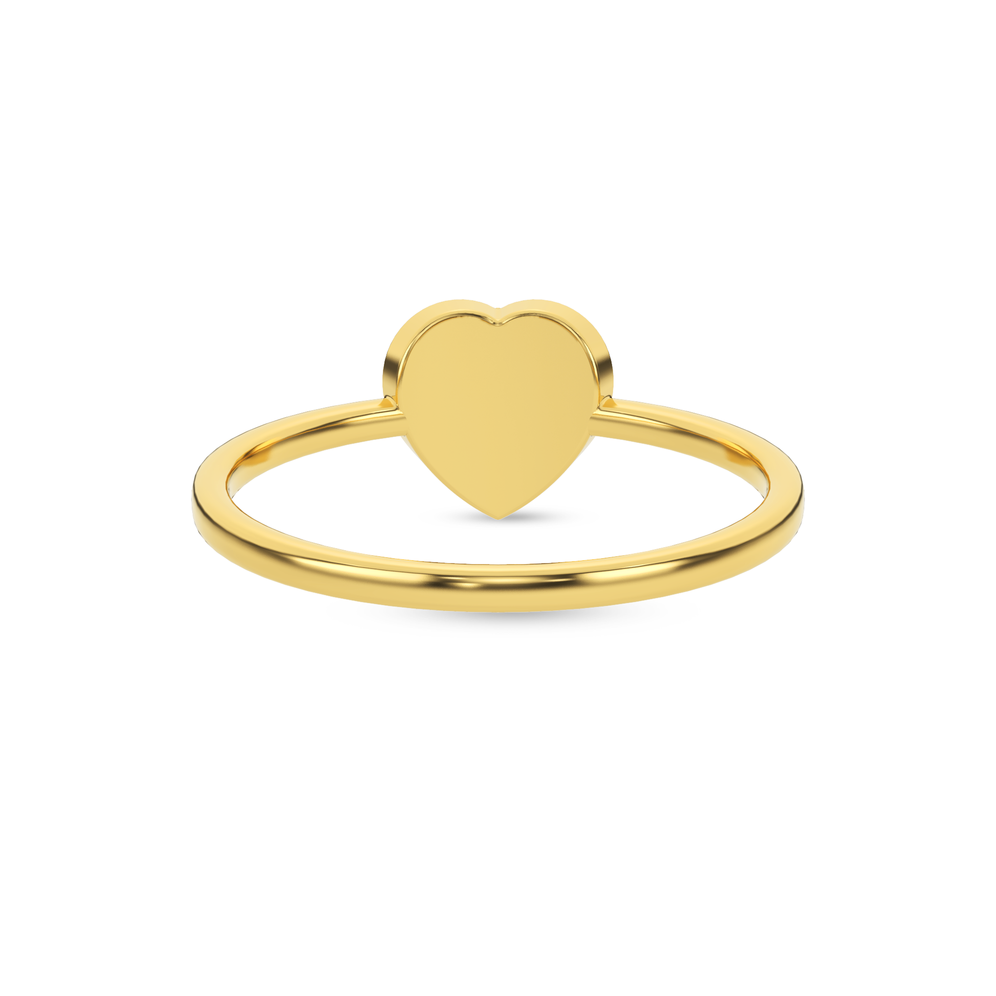 14 Kt Yellow Gold Diamond Ring
