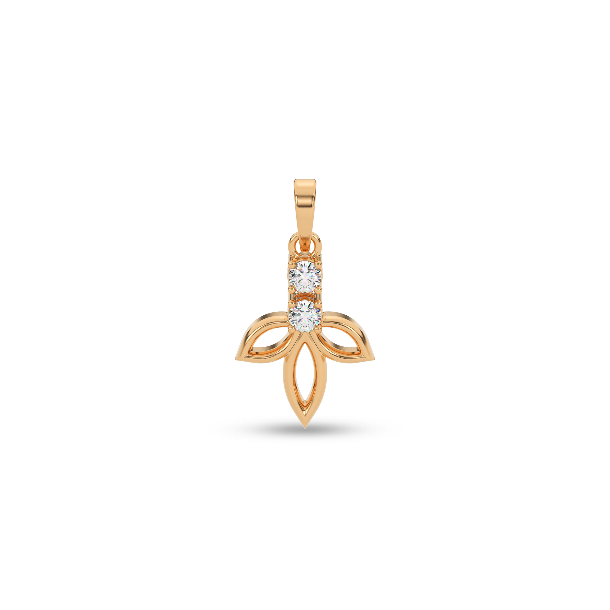 14 Kt Yellow Gold Diamond Charms & Pendants