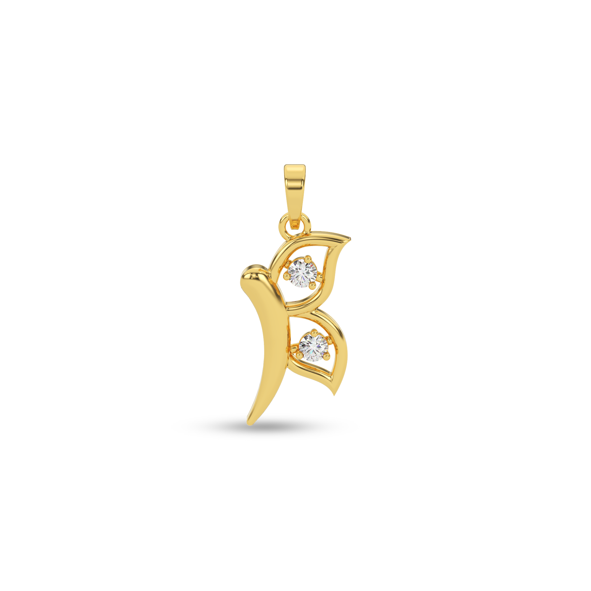 Shimmering Symphony Natural Diamond Pendant