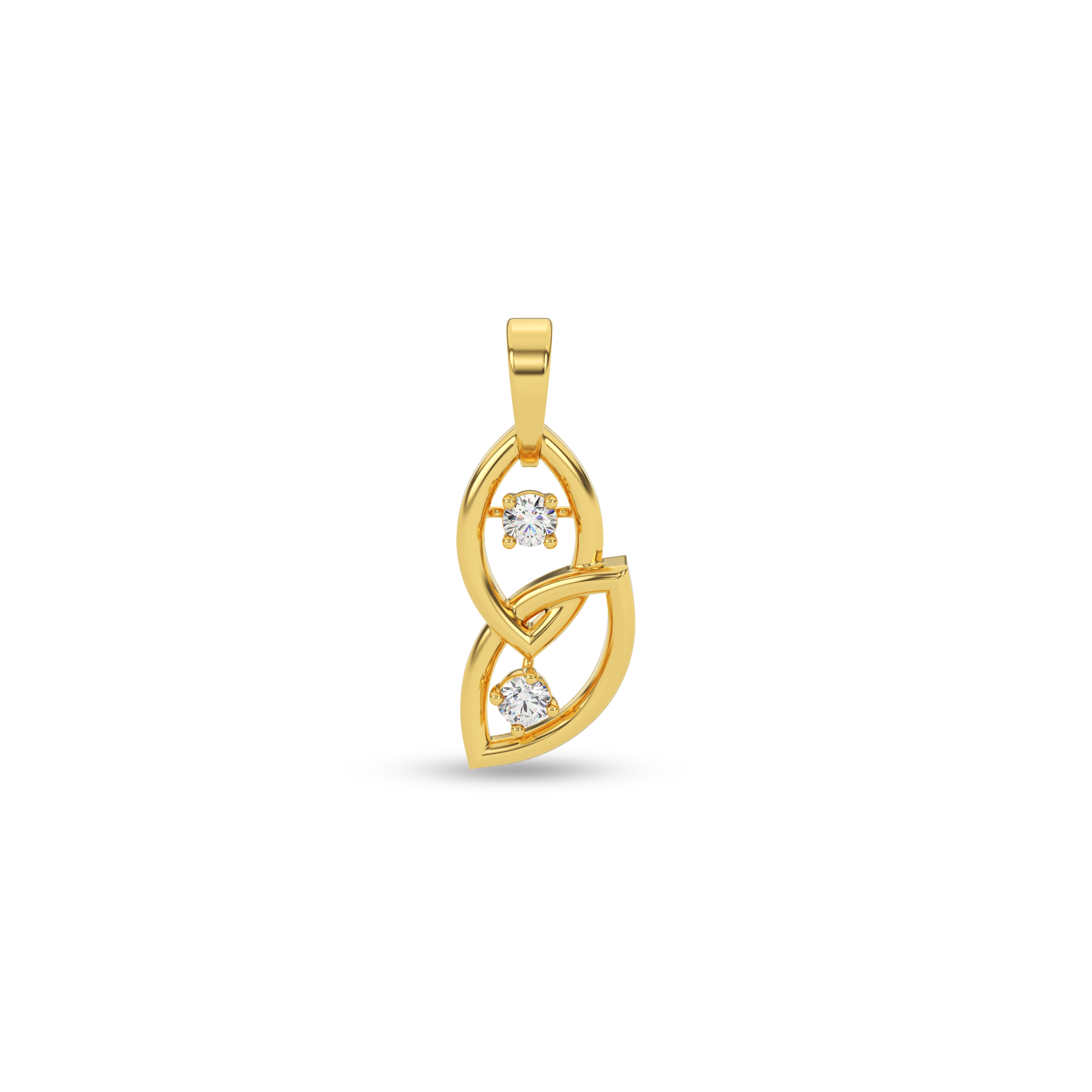 Radiant Whisper Natural Diamond Pendant