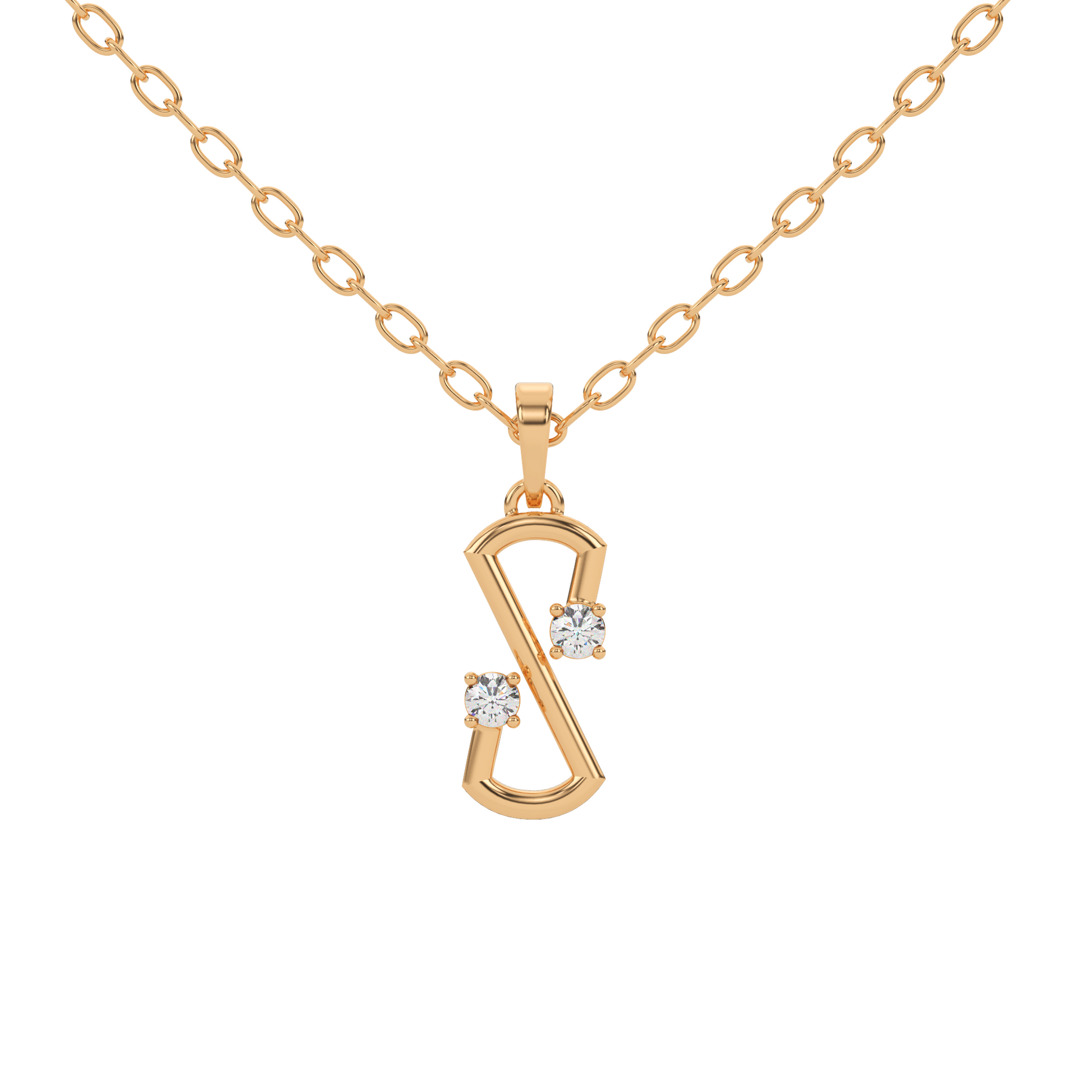 14 Kt Yellow Gold Diamond Charms & Pendants