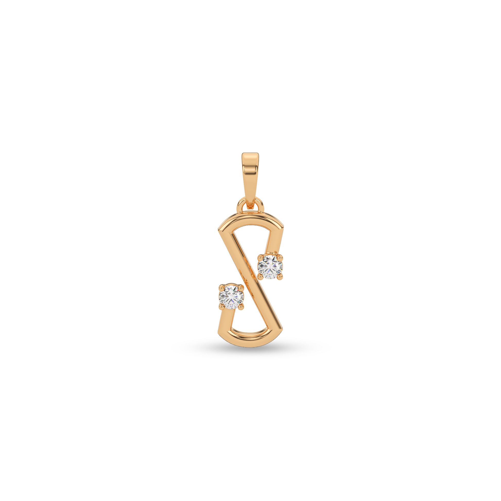 14 Kt Yellow Gold Diamond Charms & Pendants