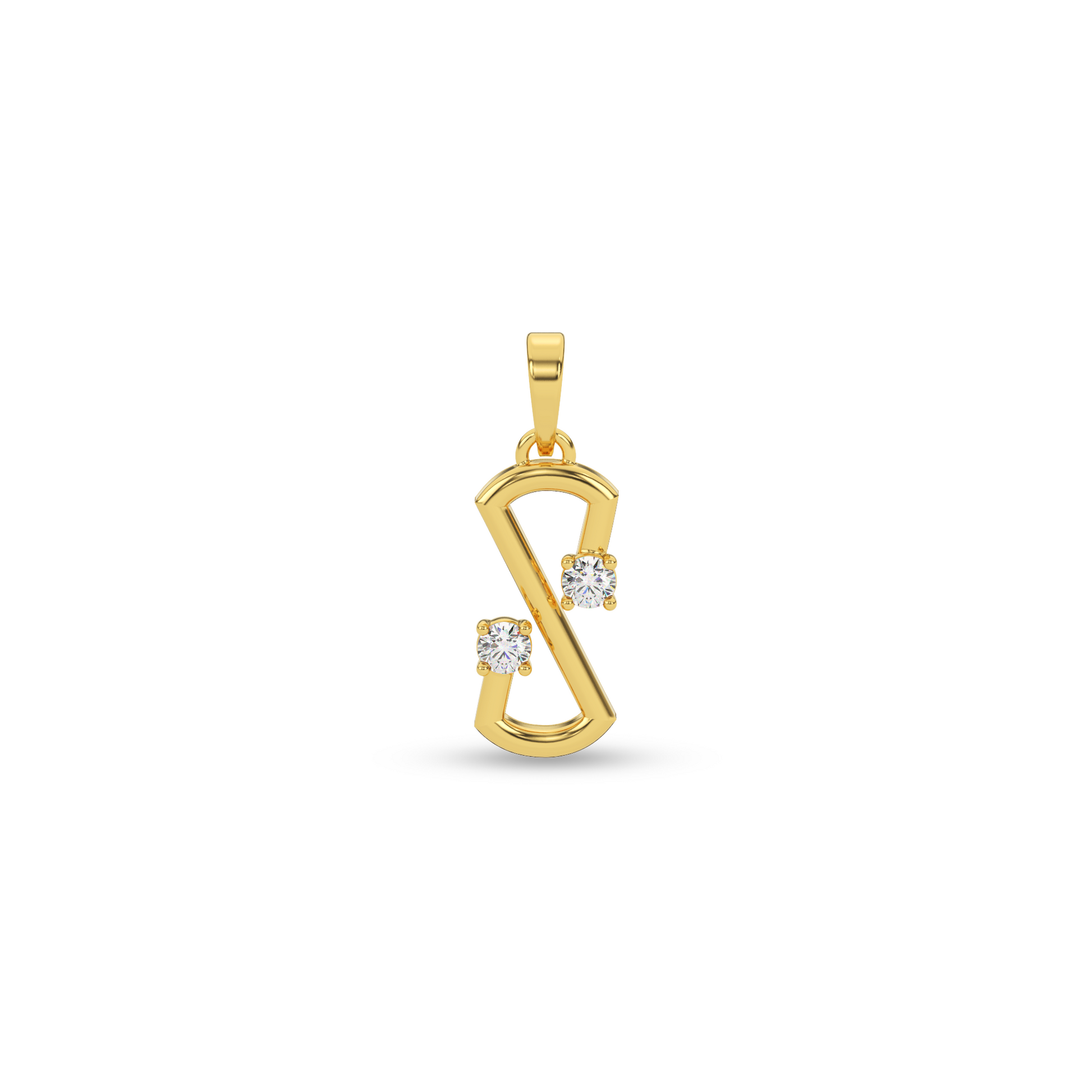 14 Kt Yellow Gold Diamond Charms & Pendants