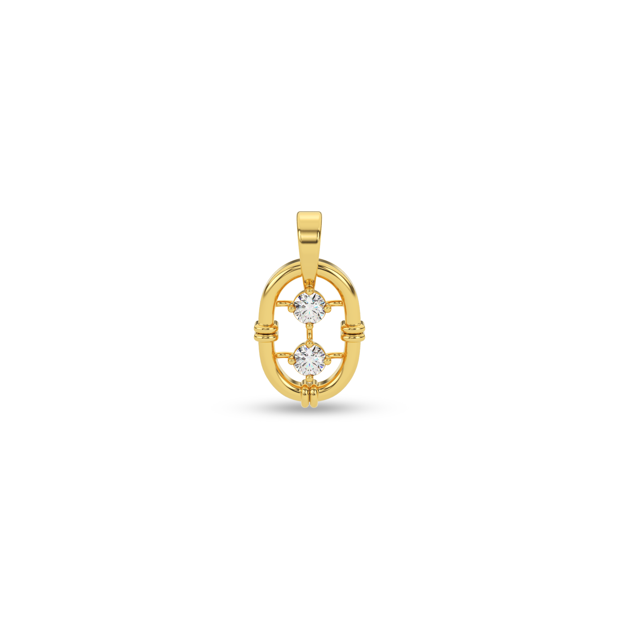 Celestial Elegance Natural Diamond Pendant