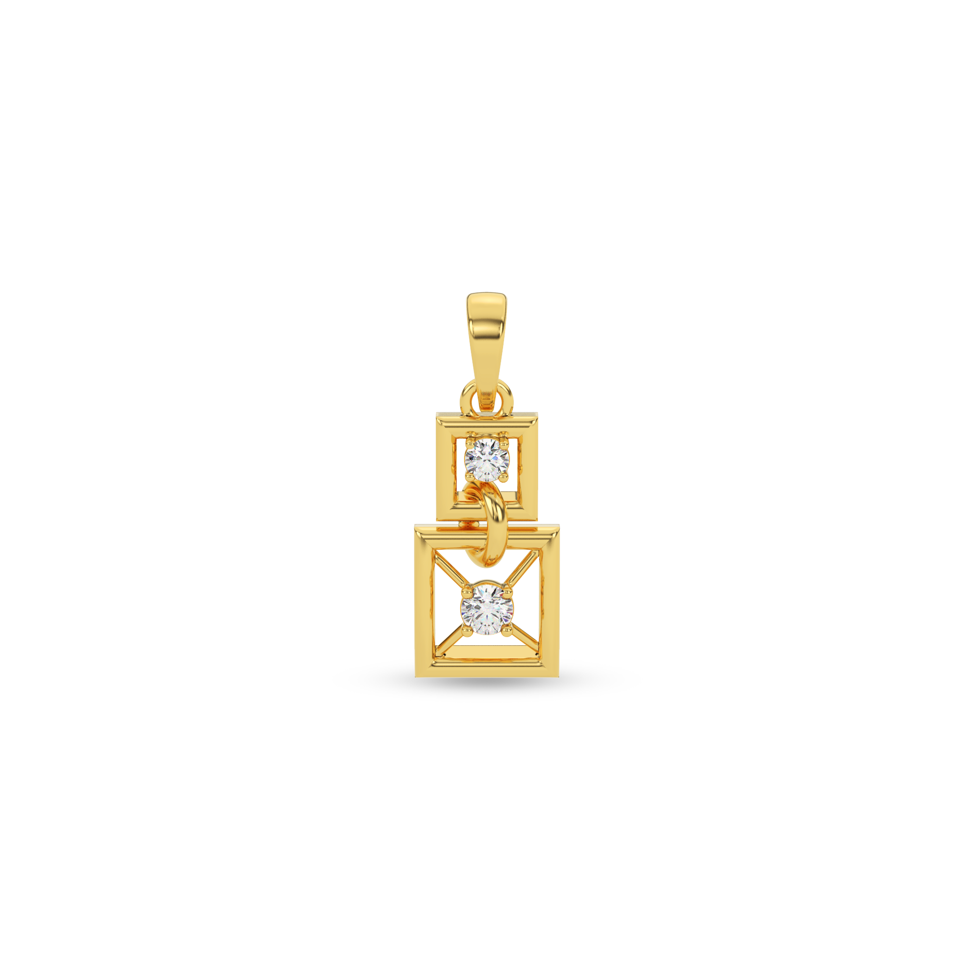Enchanted Radiance Natural Diamond Pendant