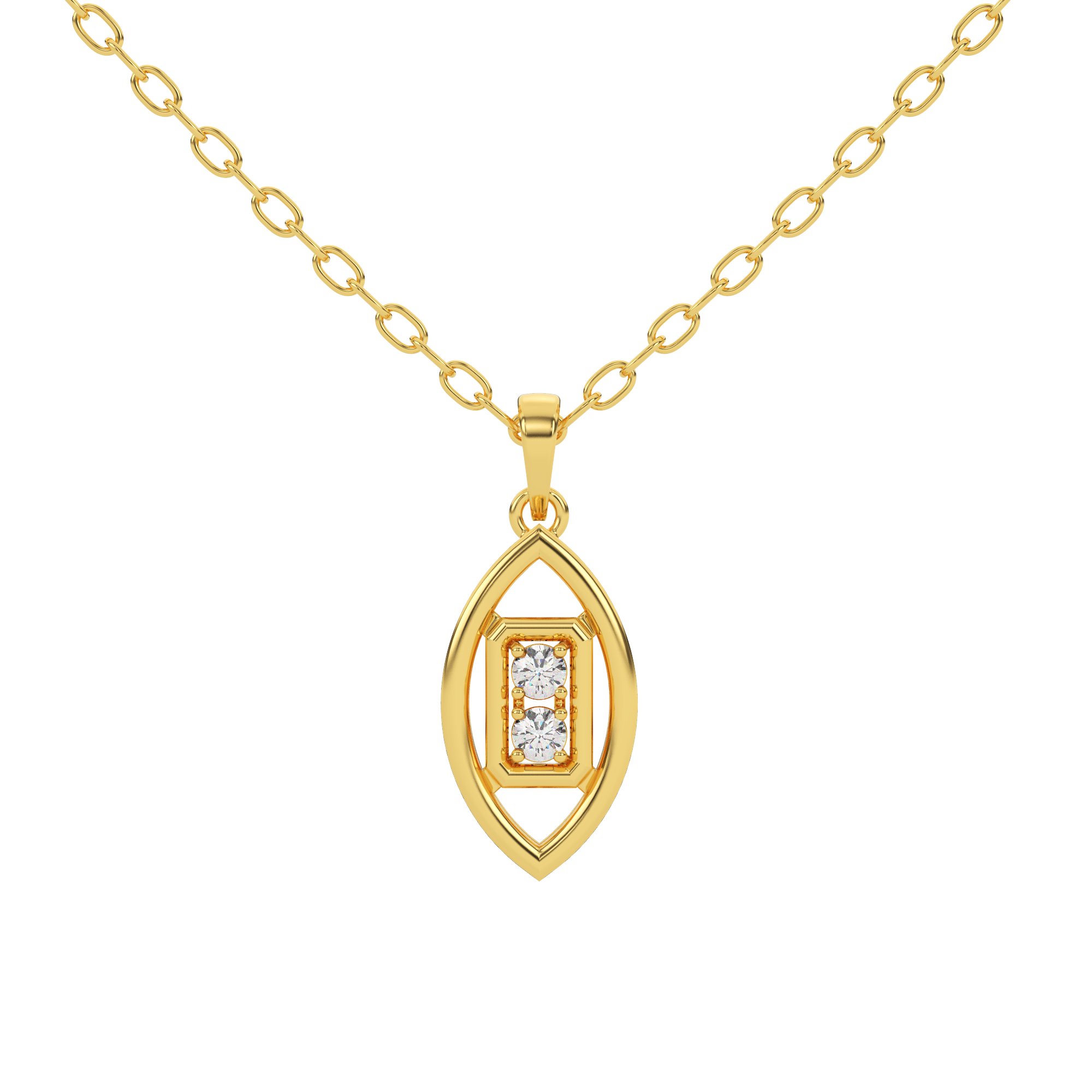 Pure Whisper Natural Diamond Pendant