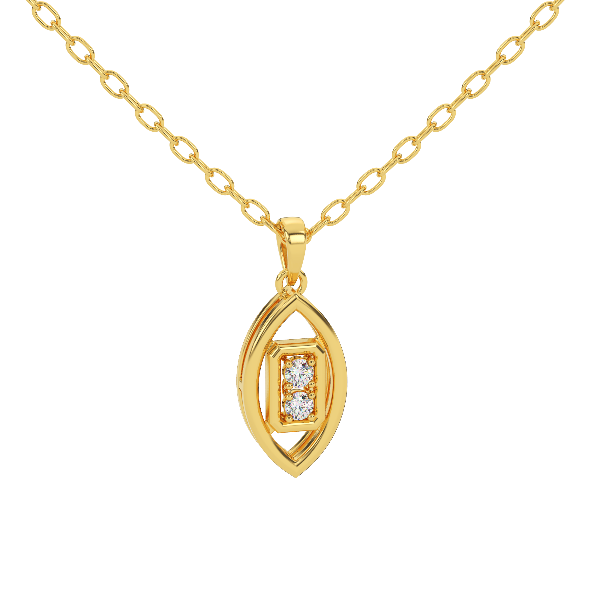 Pure Whisper Natural Diamond Pendant