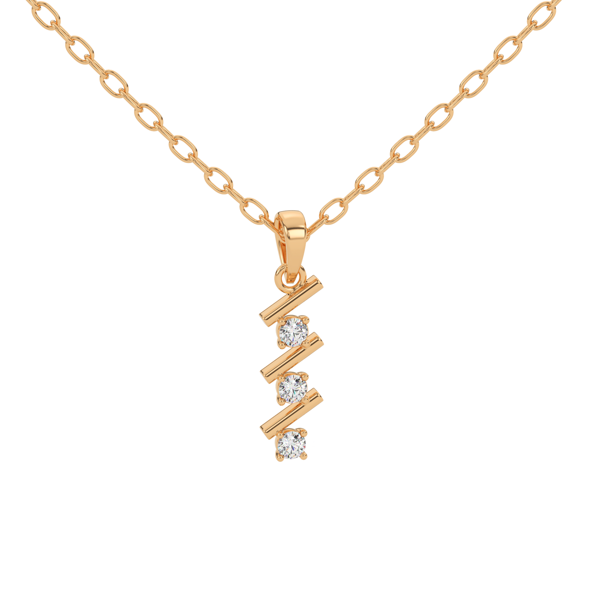 14 Kt Yellow Gold Diamond Charms & Pendants