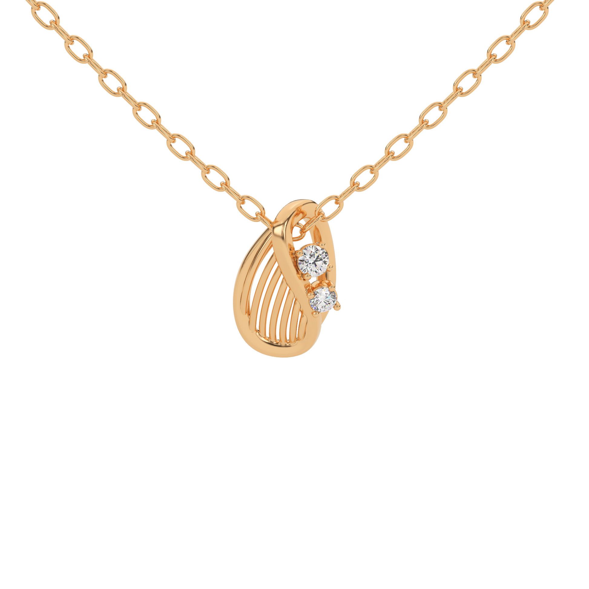 14 Kt Yellow Gold Diamond Charms & Pendants