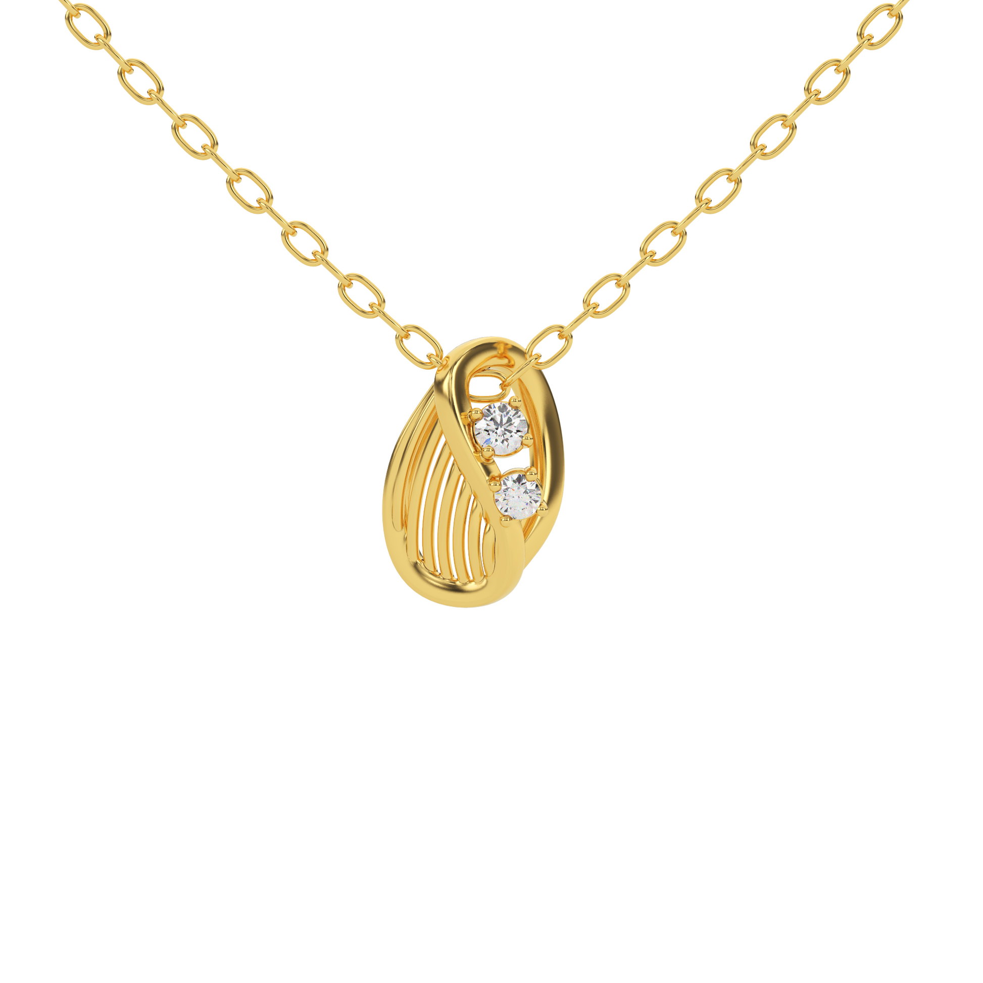 14 Kt Yellow Gold Diamond Charms & Pendants
