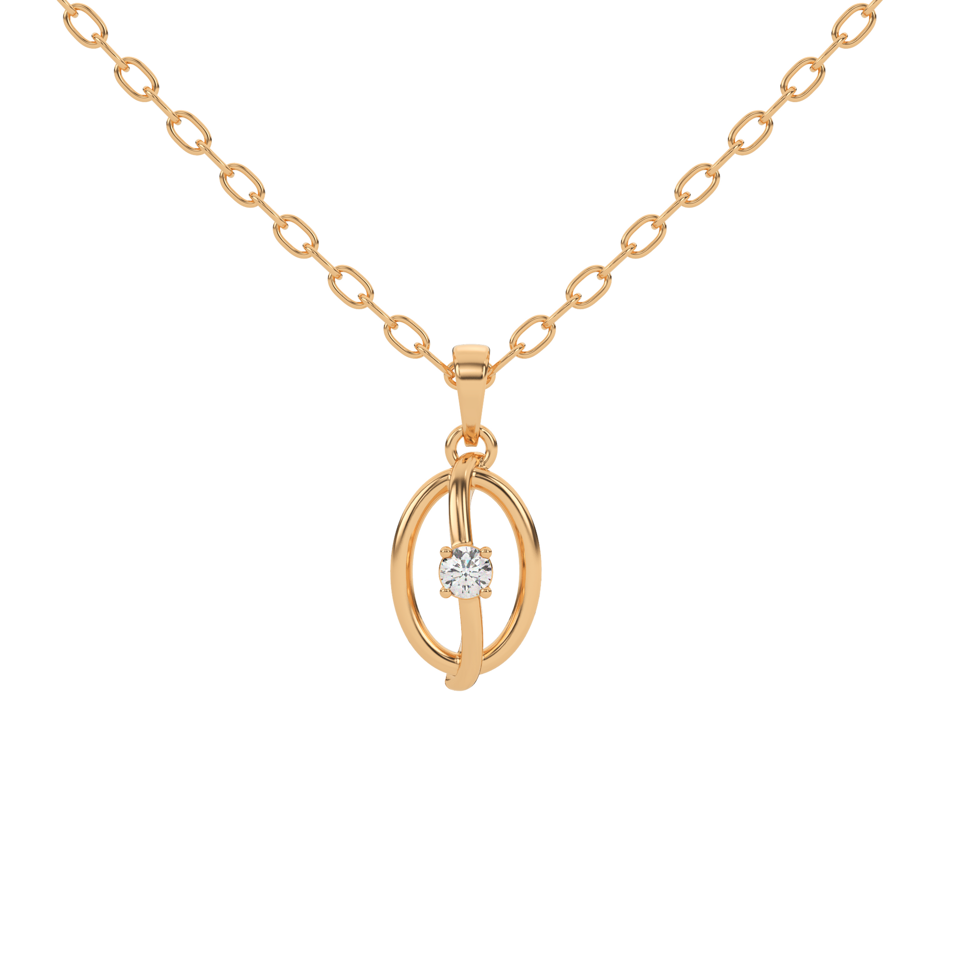 14 Kt Yellow Gold Diamond Charms & Pendants