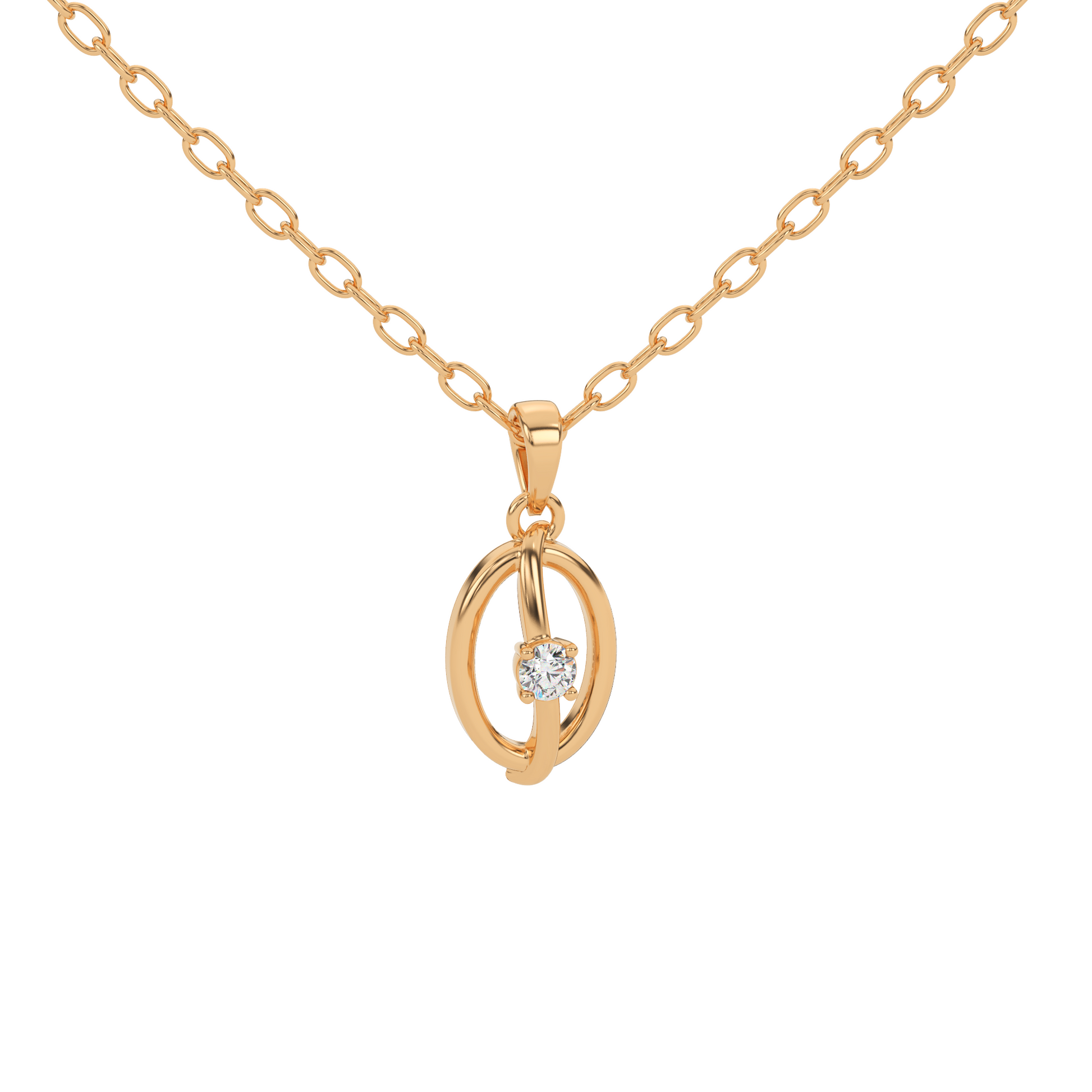 14 Kt Yellow Gold Diamond Charms & Pendants