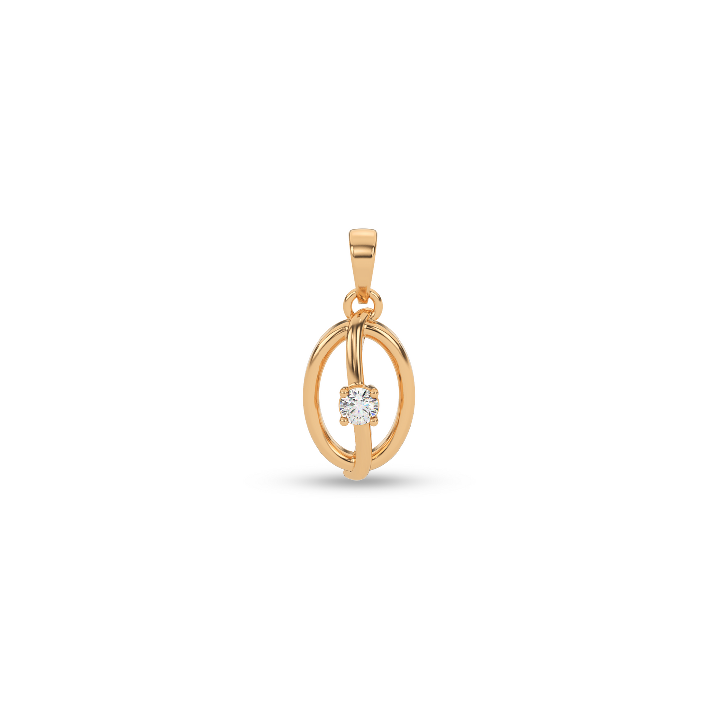 Dazzling Grace Natural Diamond Pendant