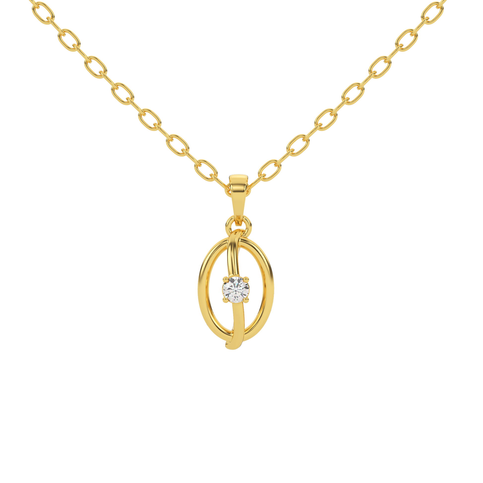 14 Kt Yellow Gold Diamond Charms & Pendants