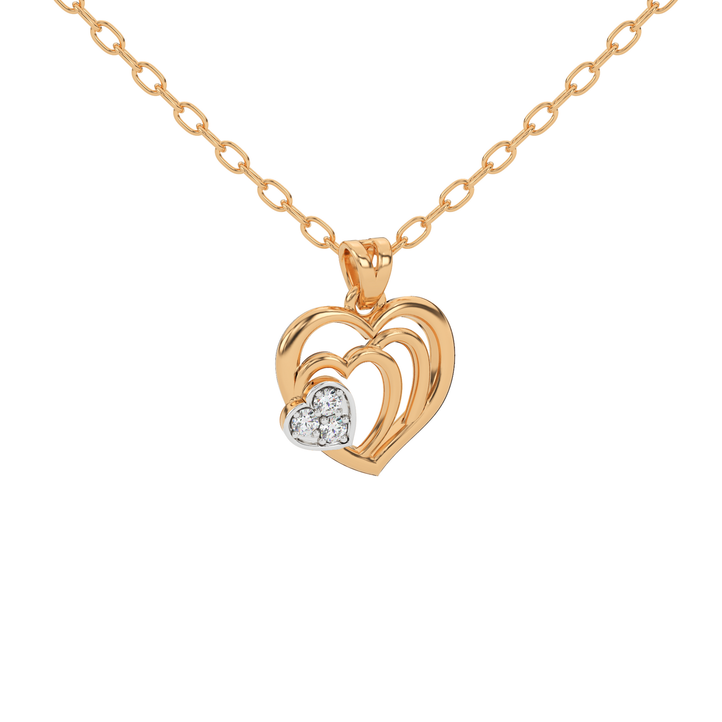 Enchanted Romance Natural Diamond Pendant