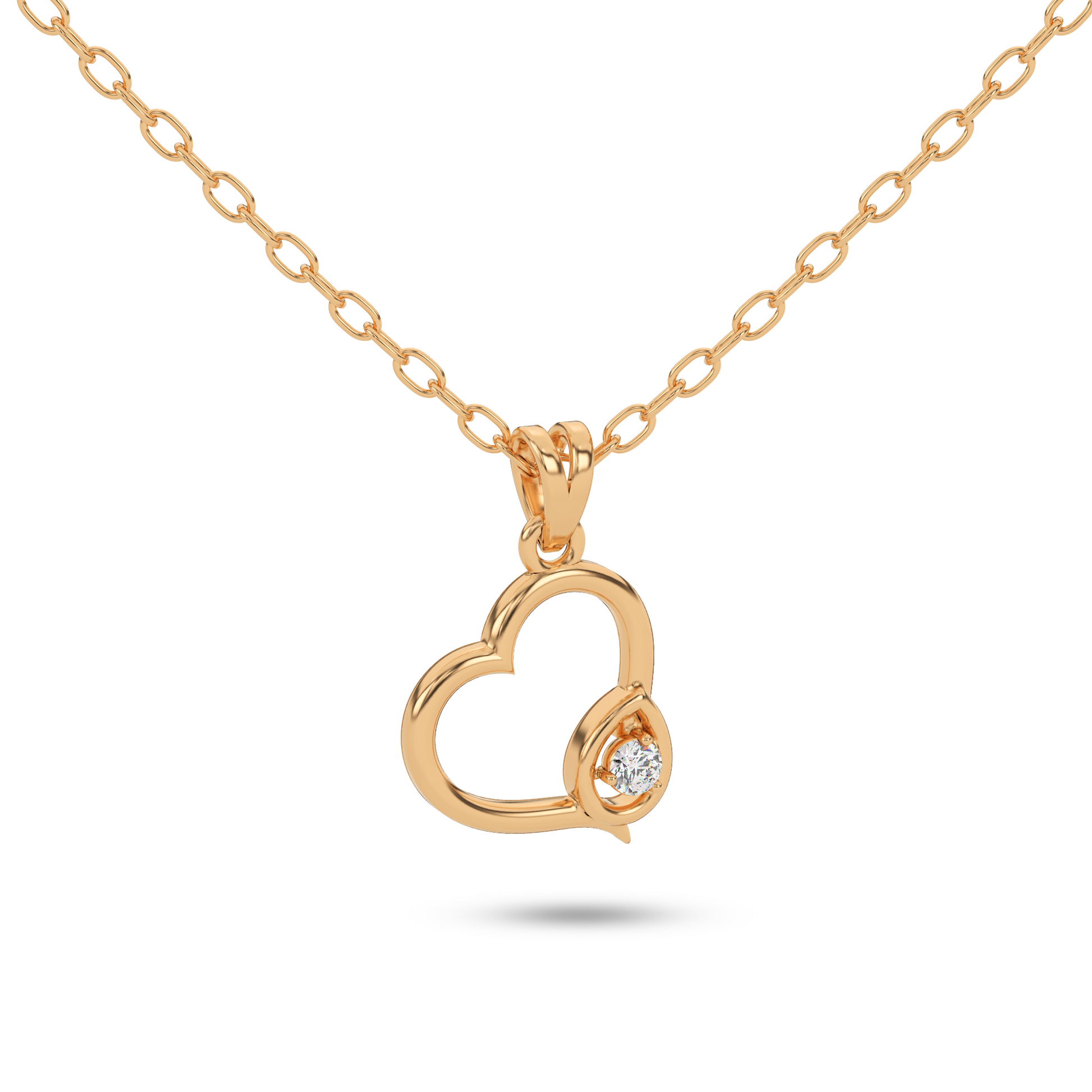 14 Kt Yellow Gold Diamond Charms & Pendants