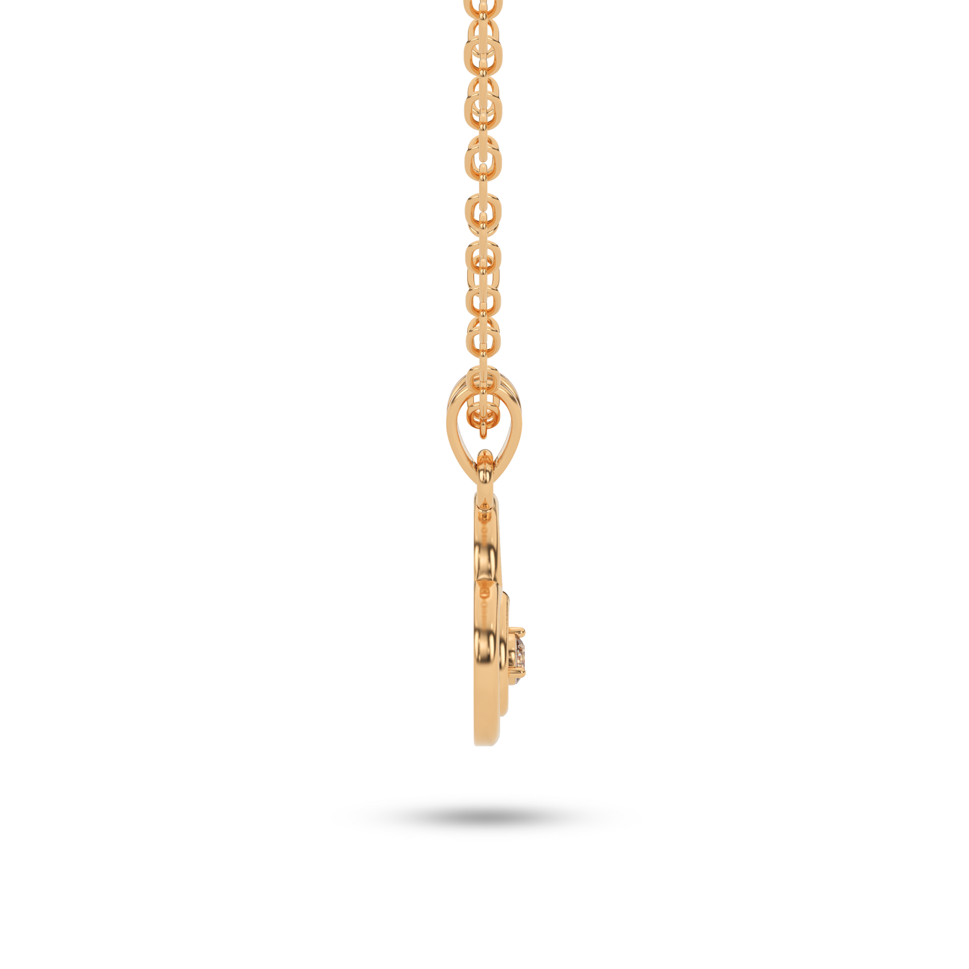 14 Kt Yellow Gold Diamond Charms & Pendants