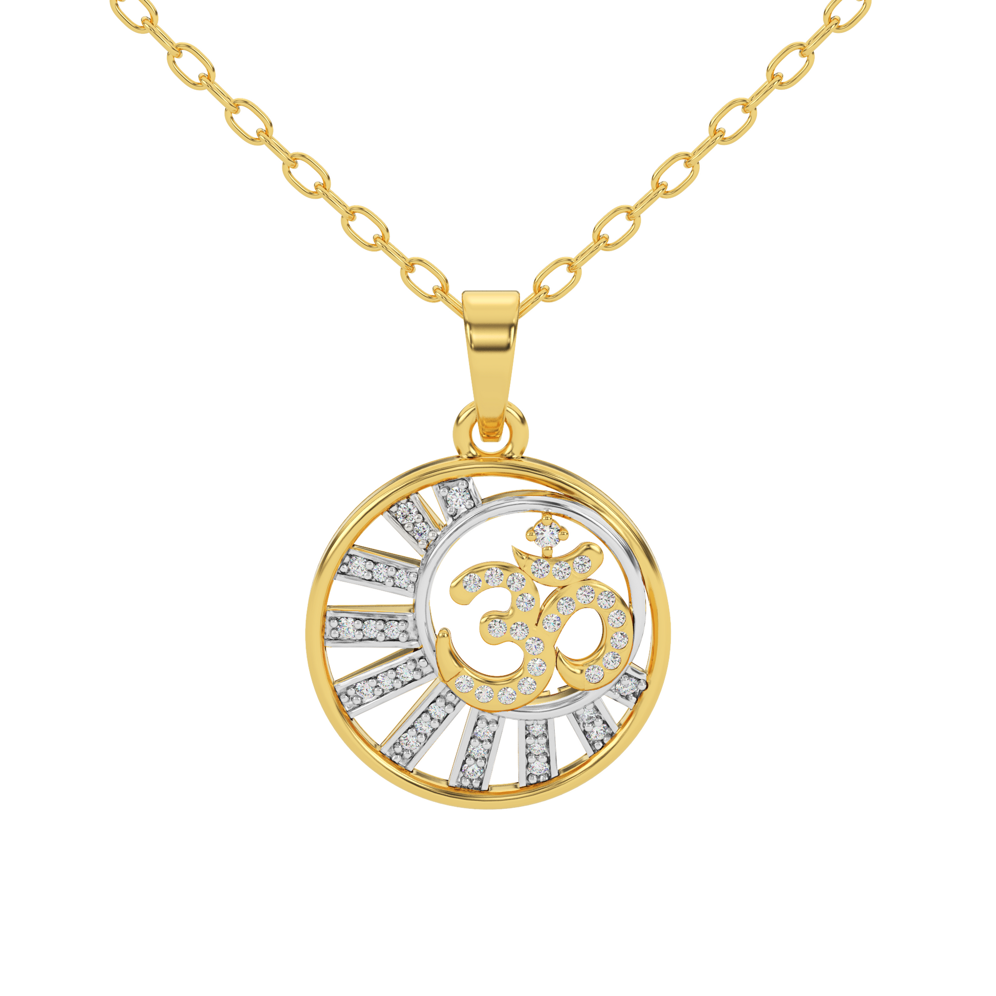 14 Kt Yellow Gold Diamond Charms & Pendants