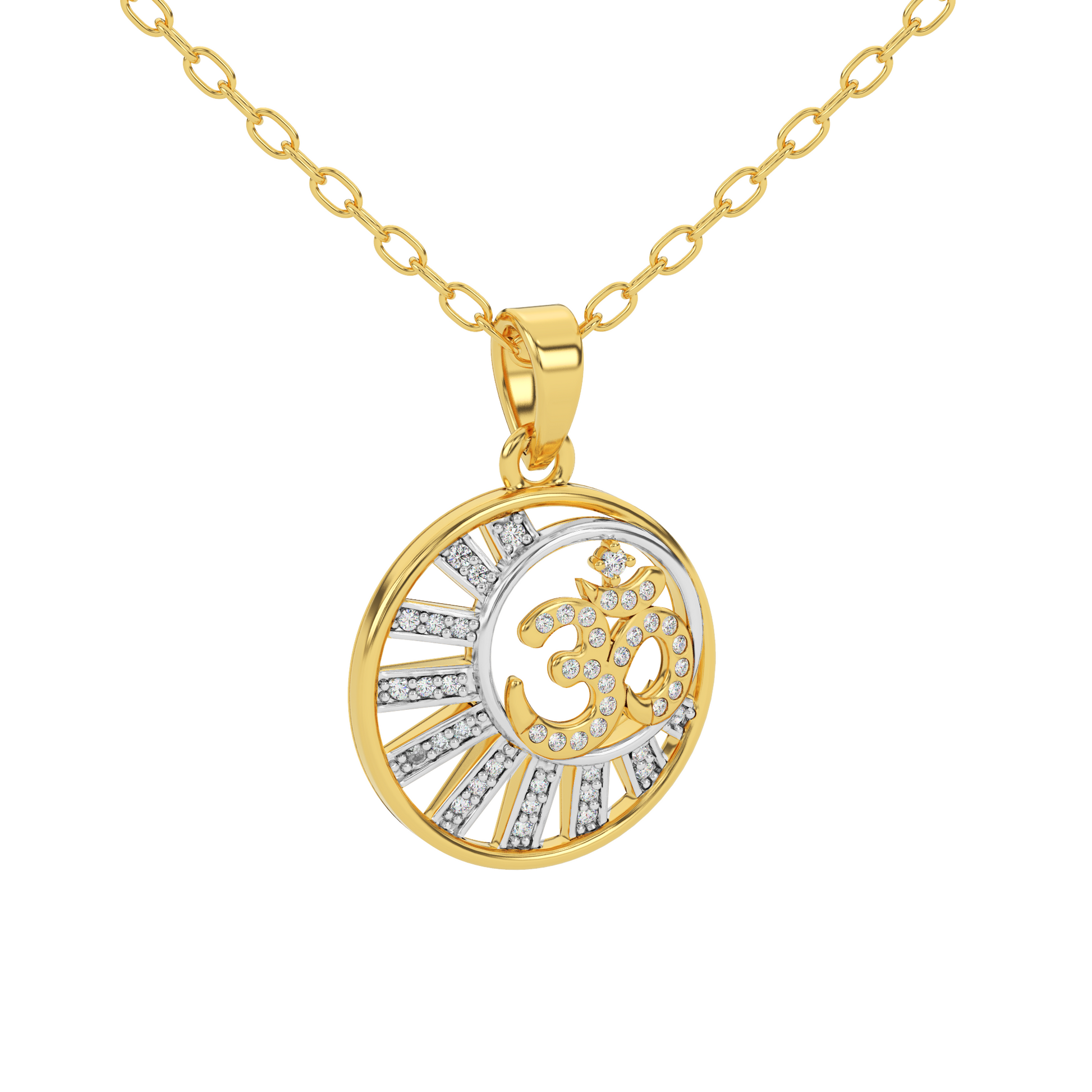 14 Kt Yellow Gold Diamond Charms & Pendants