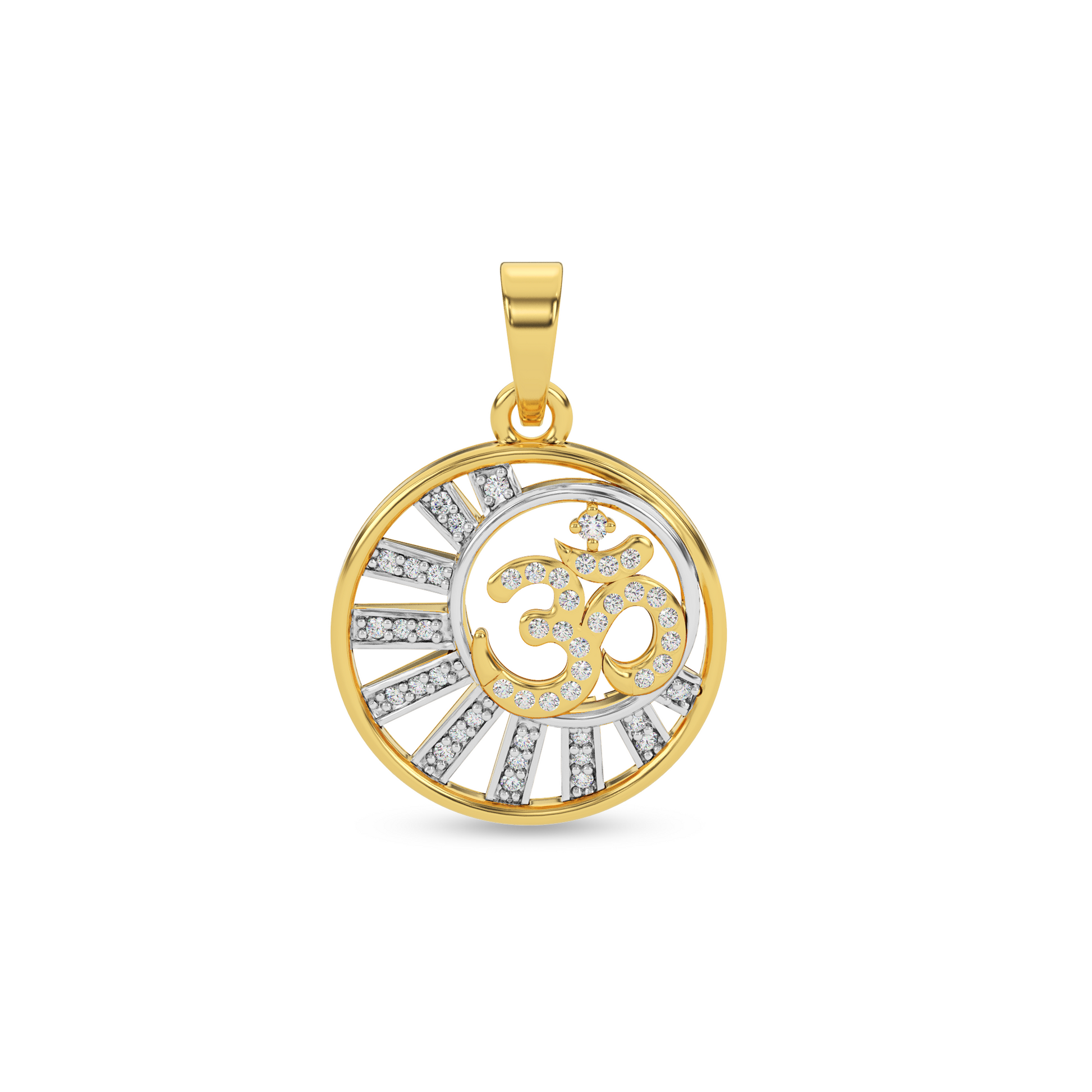 14 Kt Yellow Gold Diamond Charms & Pendants