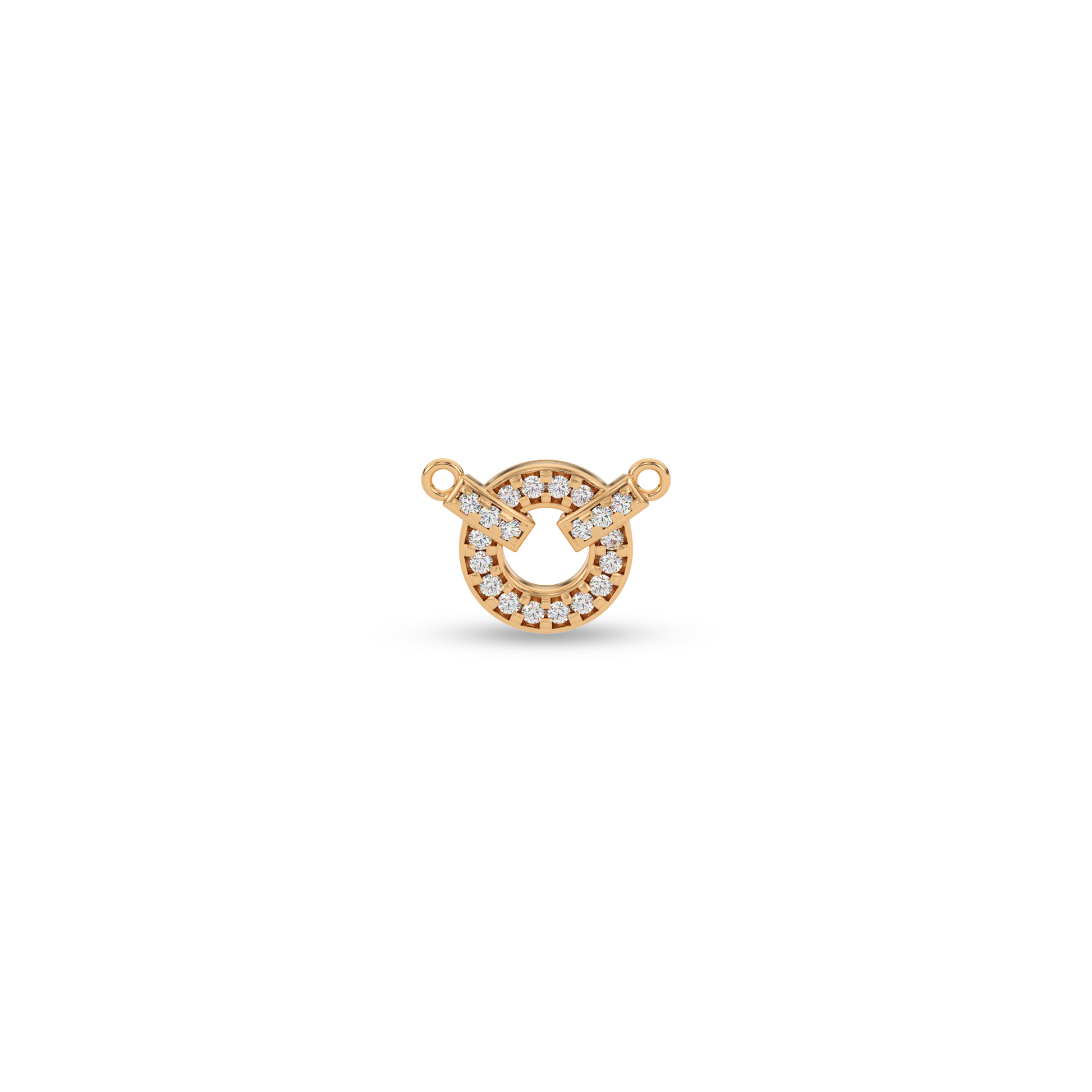 14 Kt Yellow Gold Diamond Charms & Pendants