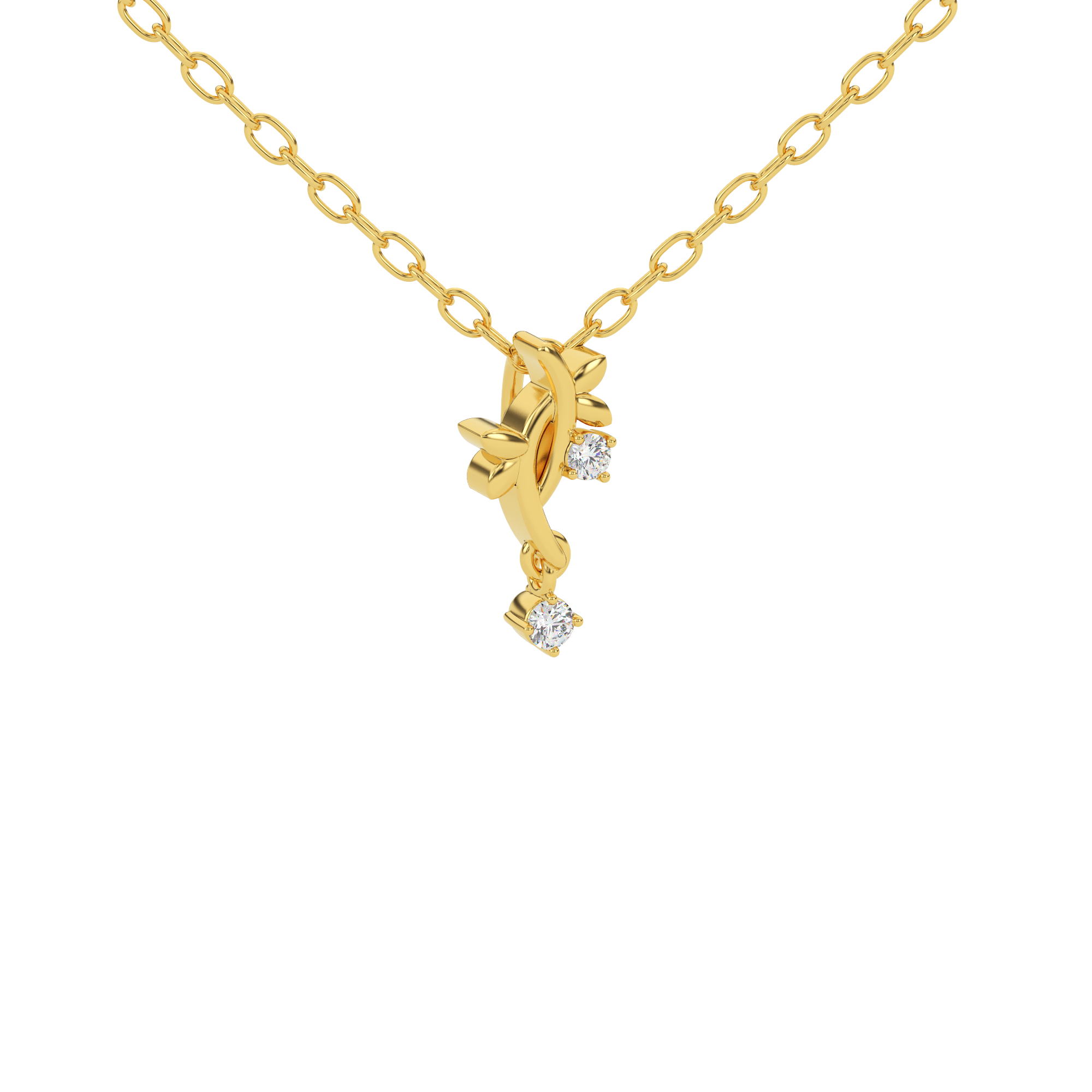 Timeless Harmony Natural Diamond Pendant