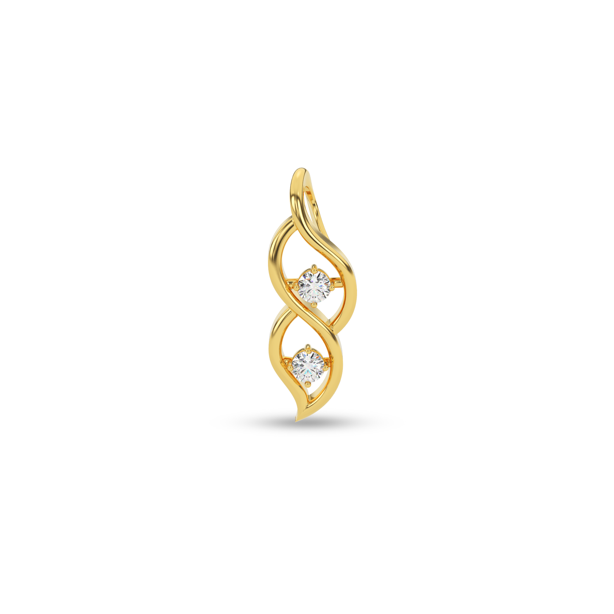 Sparkling Star Natural Diamond Pendant