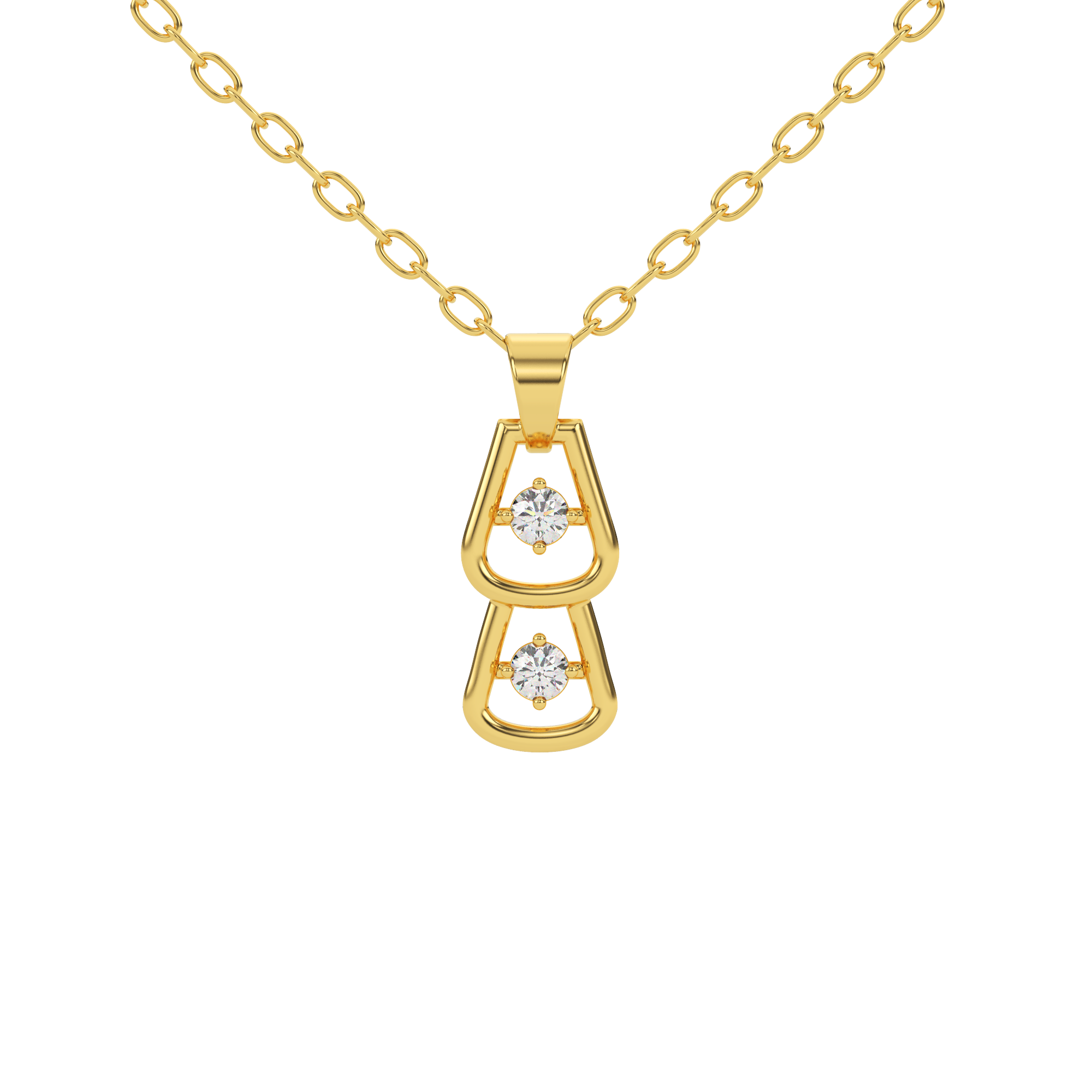Dazzling Devotion Natural Diamond Pendant
