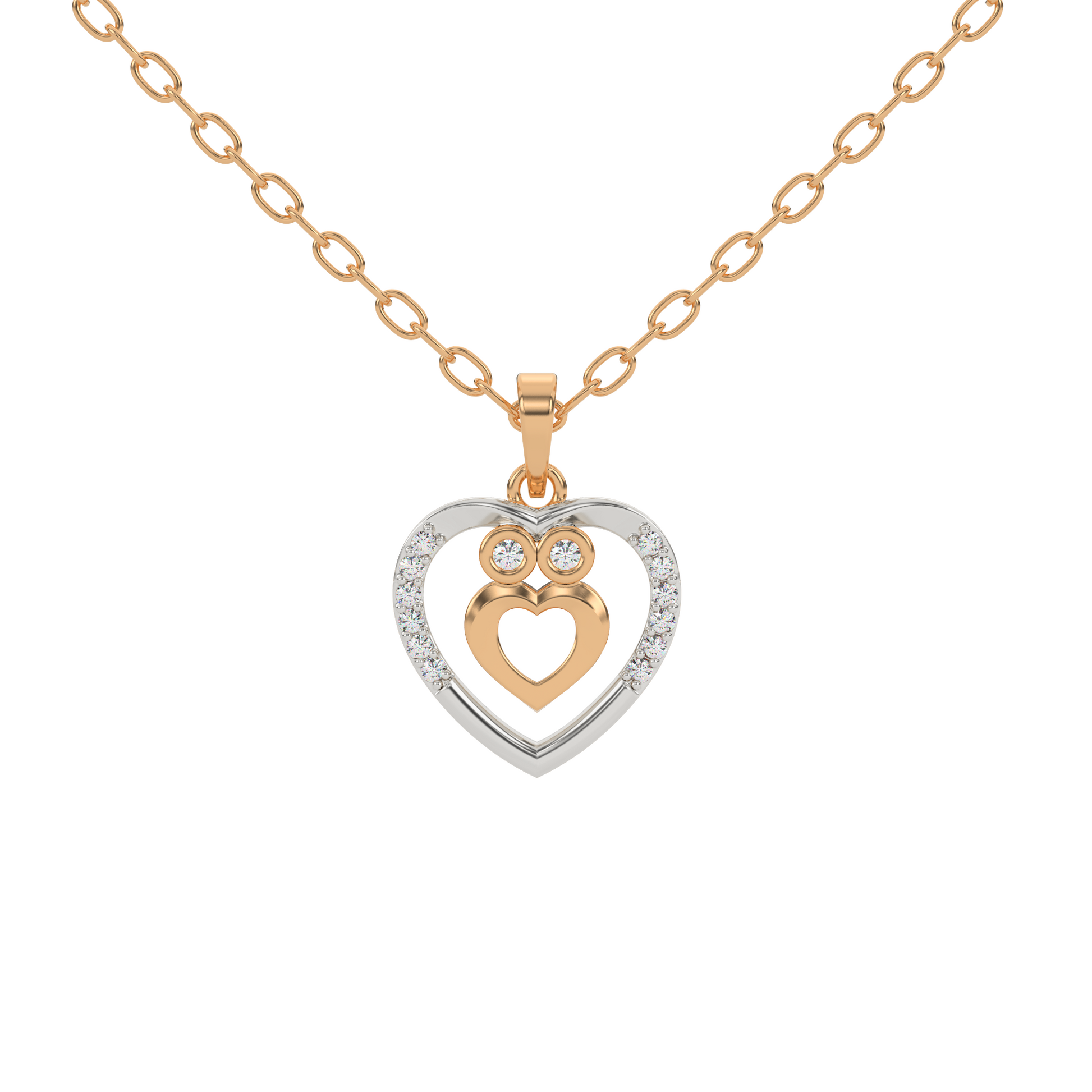 14 Kt Yellow Gold Diamond Charms & Pendants
