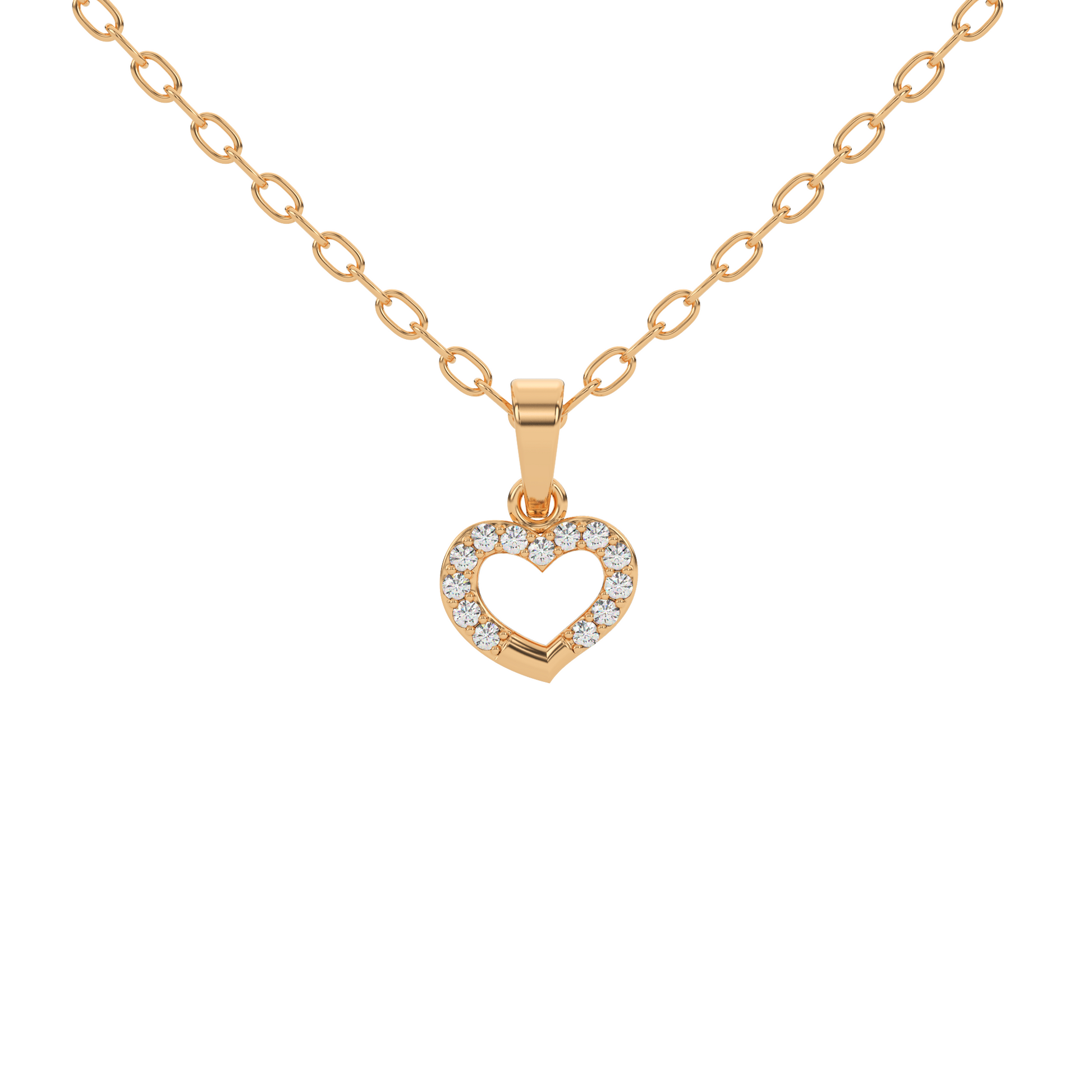 14 Kt Yellow Gold Diamond Charms & Pendants