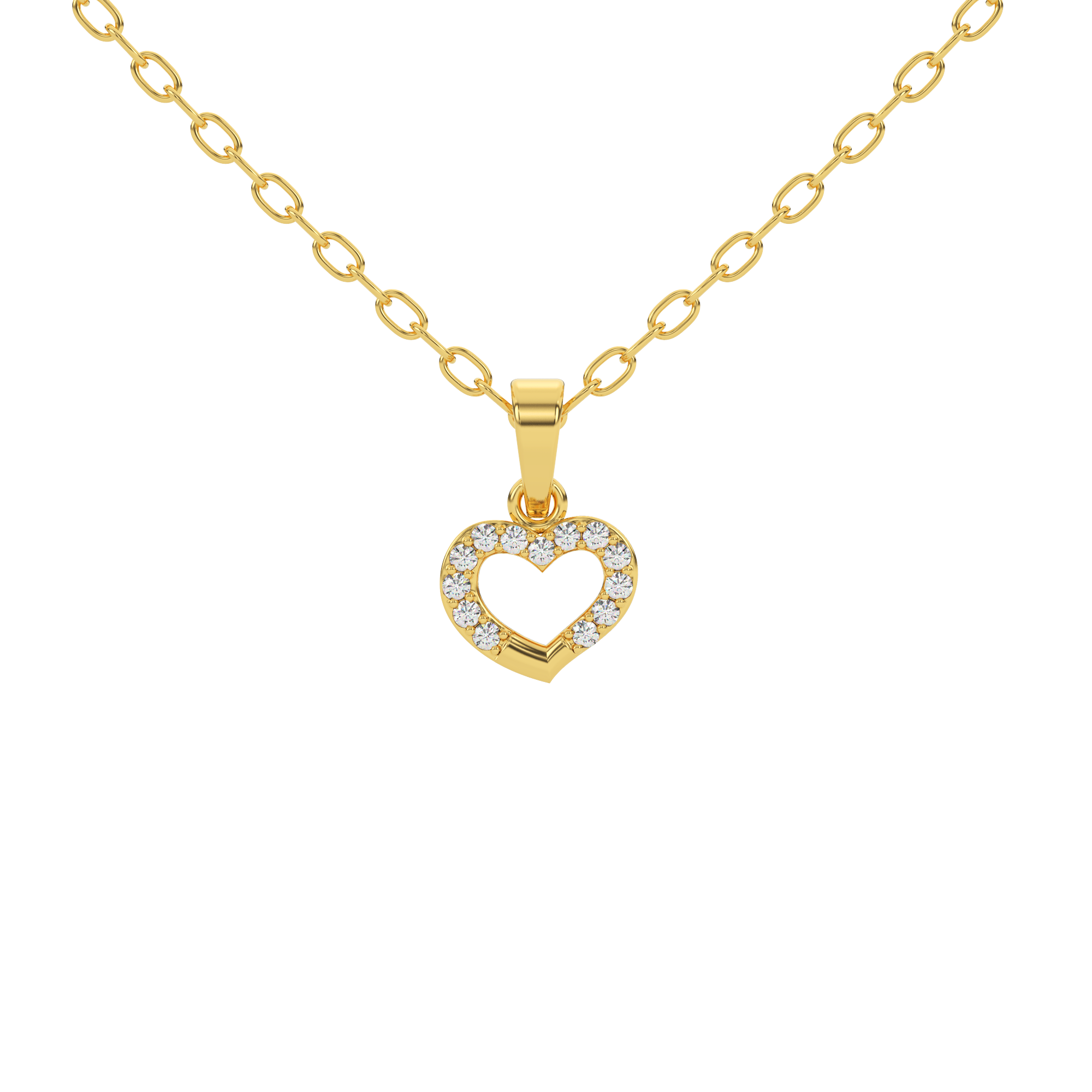 Enchanted Blossom Natural Diamond Pendant