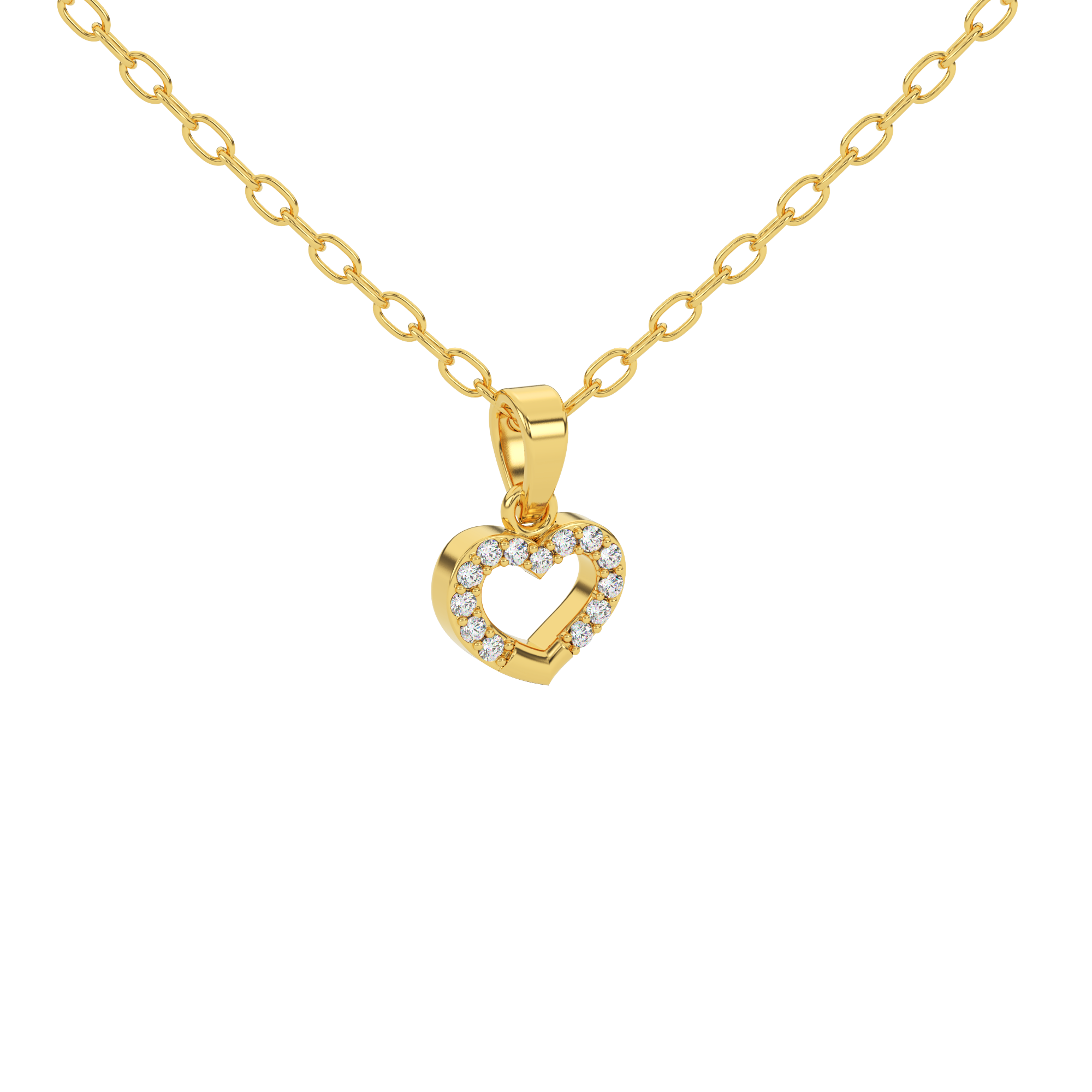 Enchanted Blossom Natural Diamond Pendant