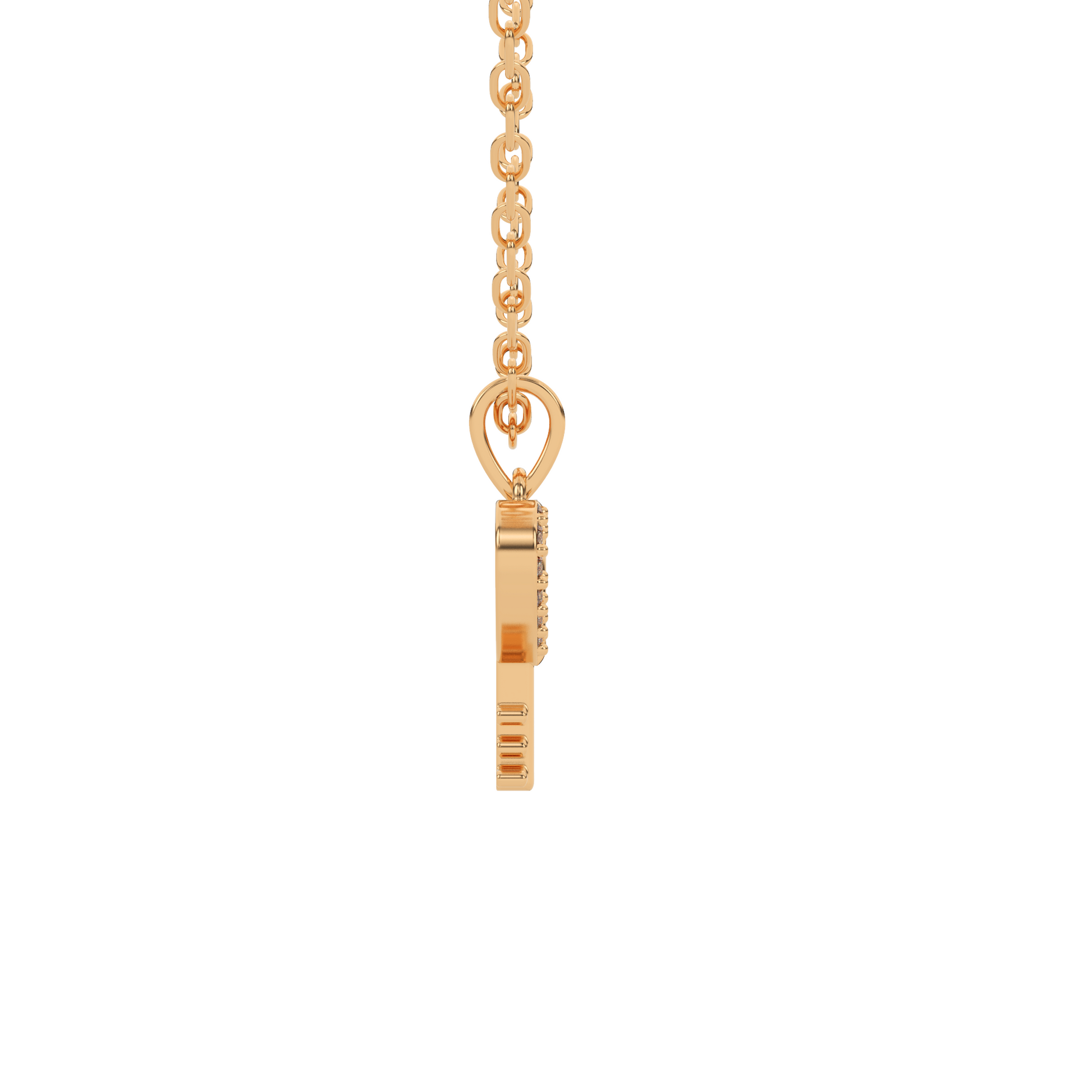 14 Kt Yellow Gold Diamond Charms & Pendants