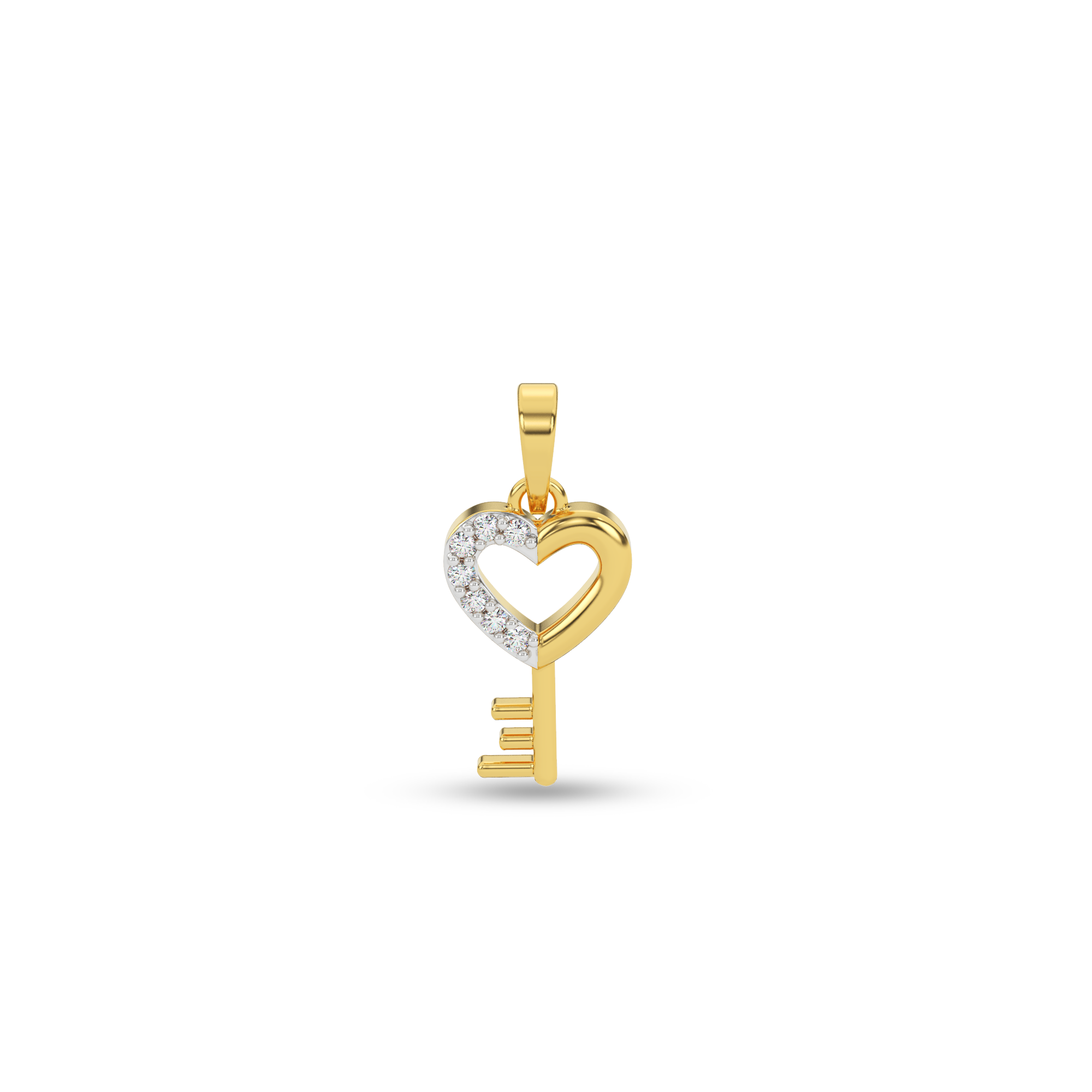 Pure Grace Natural Diamond Pendant