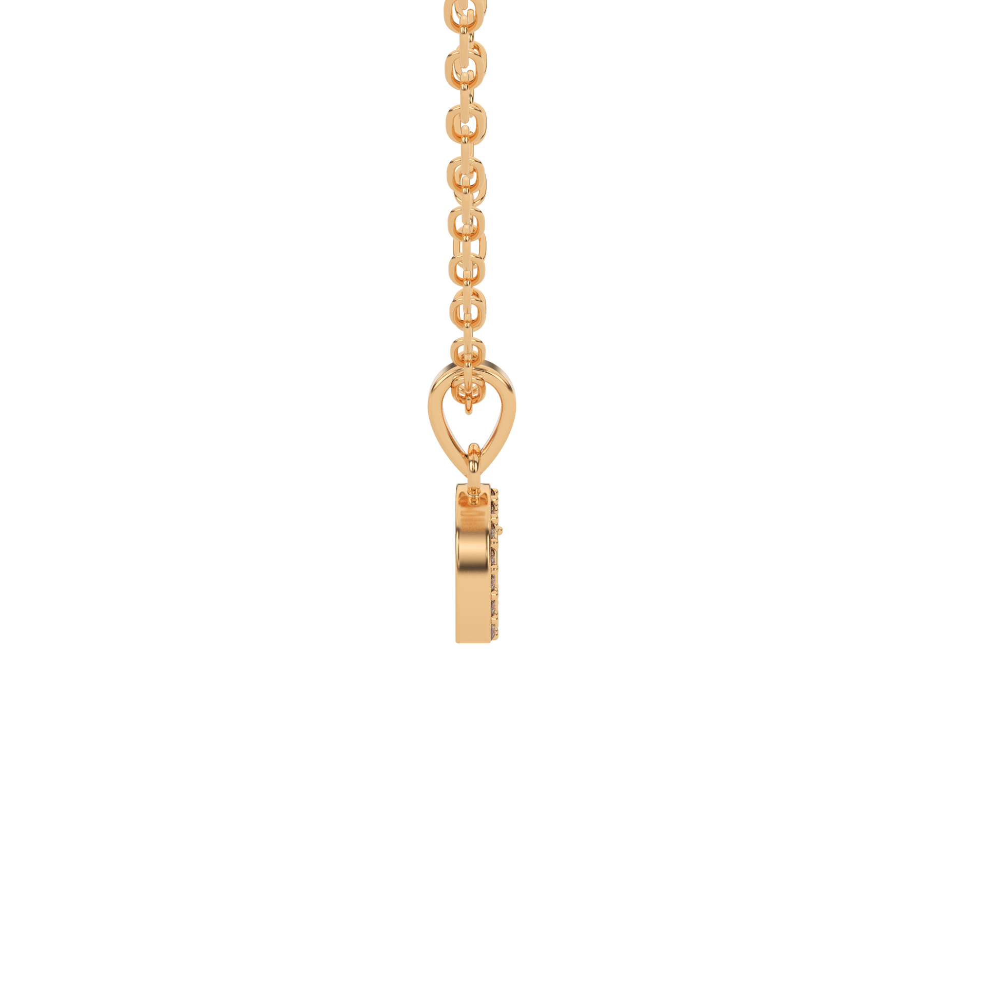 14 Kt Yellow Gold Diamond Charms & Pendants